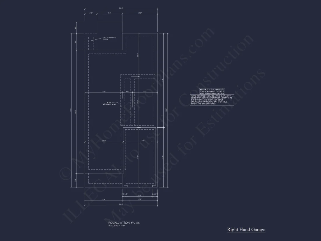Modern Suburban house Plan with Open Floor Design