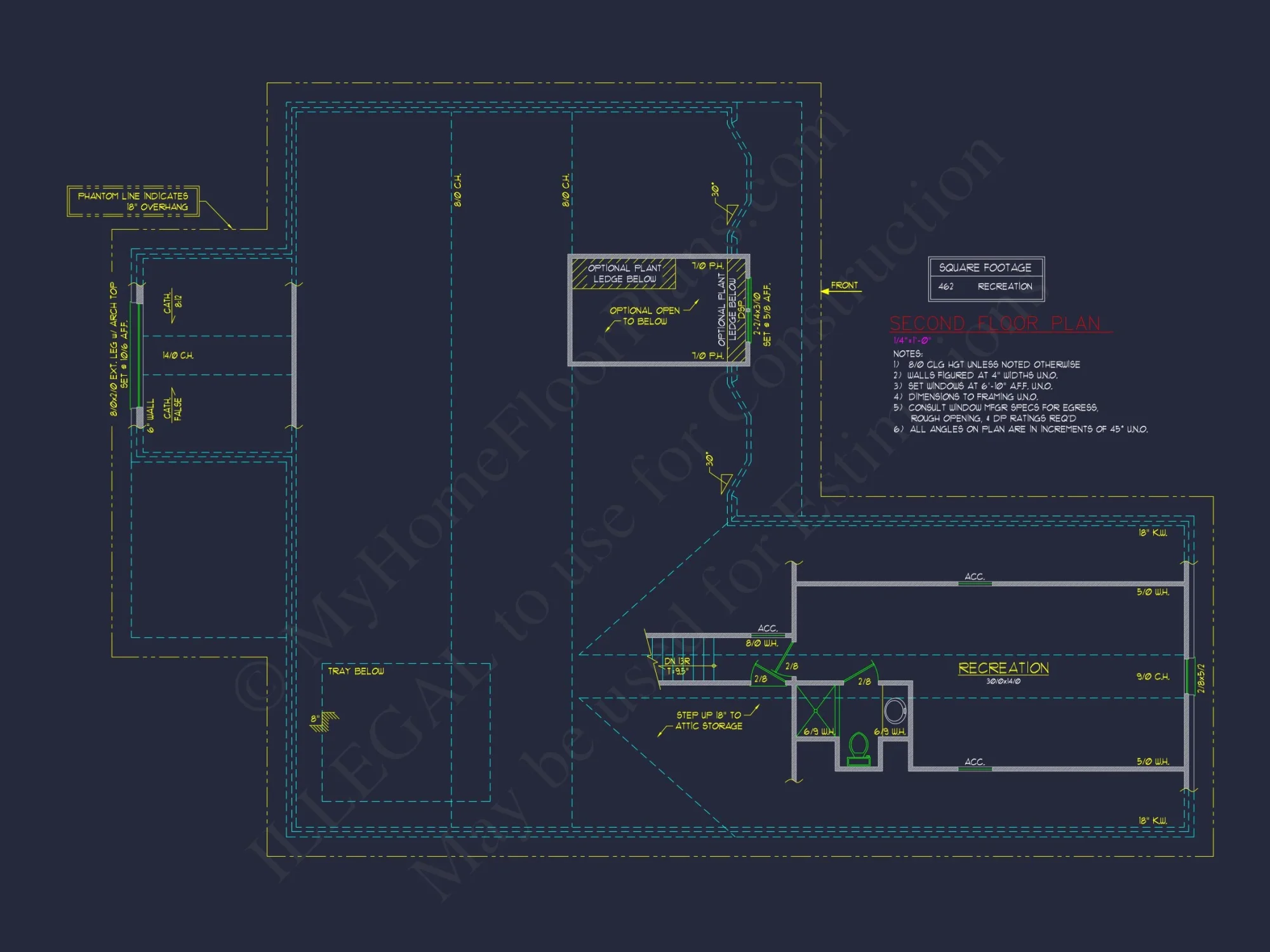 Spacious 2-Story house Plan with 3 Bedrooms and Bonus Room