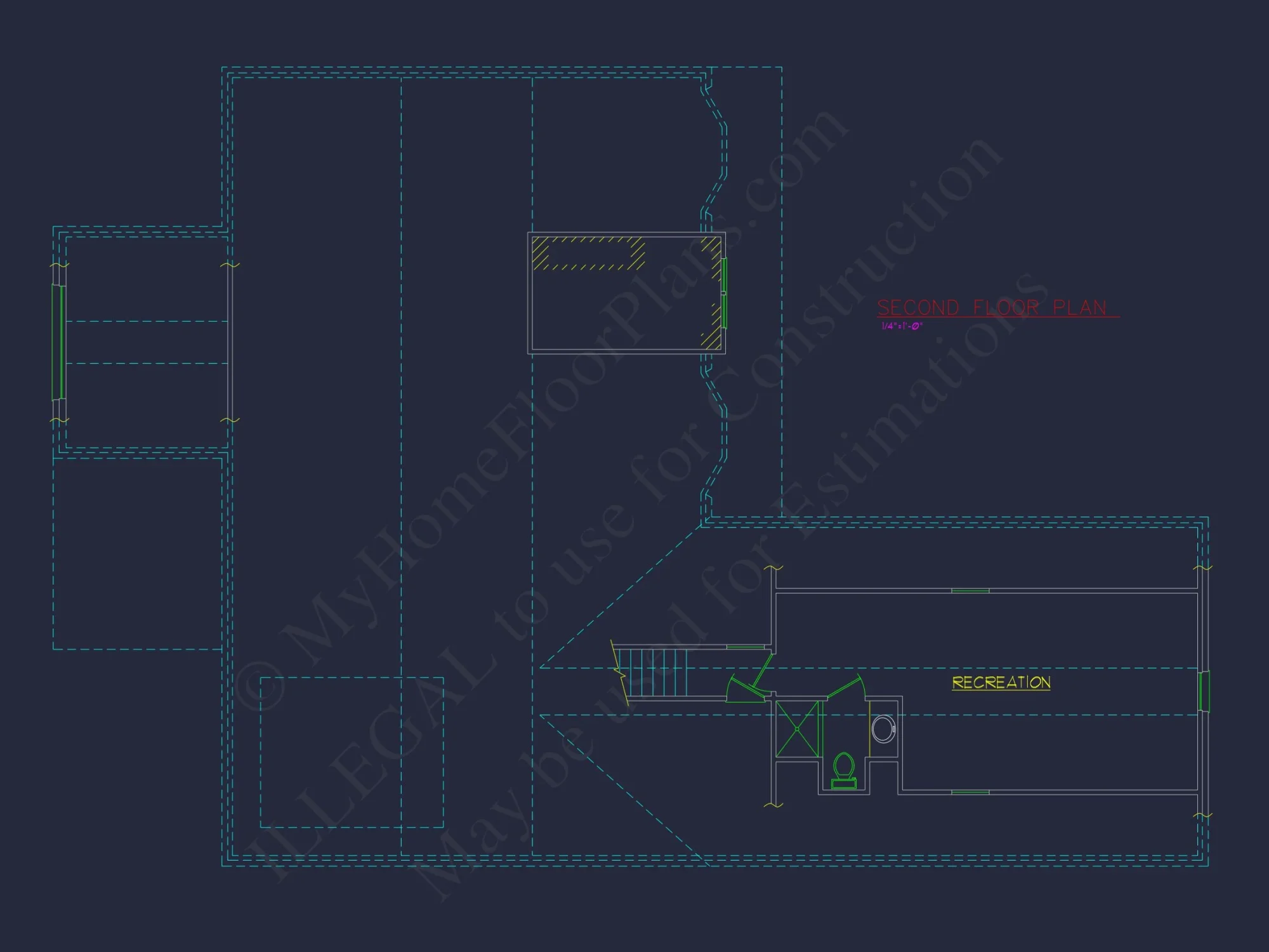 Spacious 2-Story house Plan with 3 Bedrooms and Bonus Room