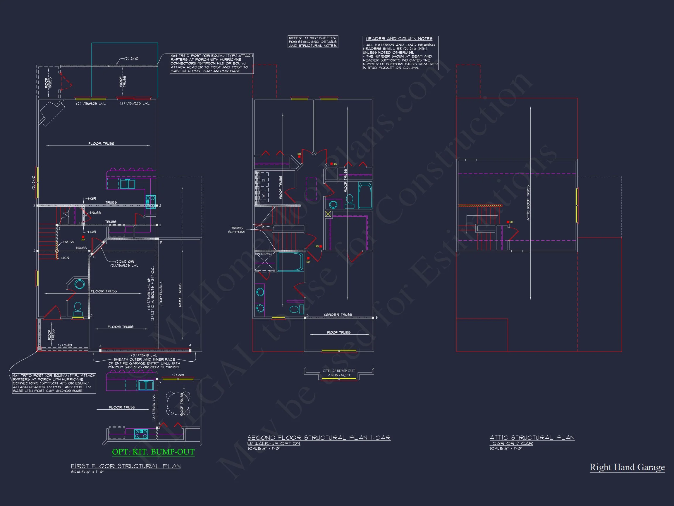 9-1289 HOUSE PLAN -Traditional Colonial Home Plan - 3-Bed, 2.5-Bath, 2,050 SF 22 Modern Craftsman house Plan with CAD Floor Plans and Designs