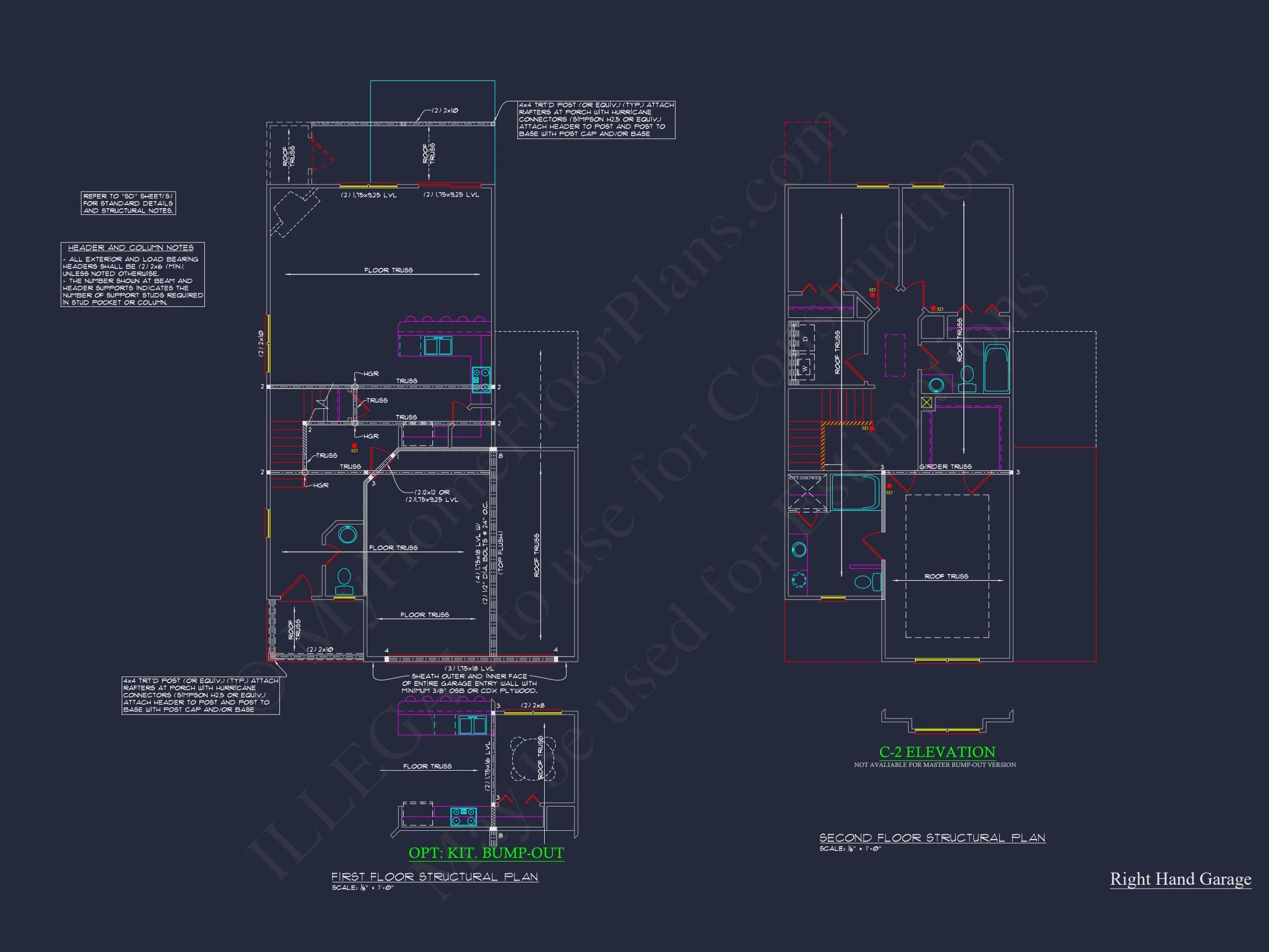 9-1289 HOUSE PLAN -Traditional Colonial Home Plan - 3-Bed, 2.5-Bath, 2,050 SF 20 Modern Craftsman house Plan with CAD Floor Plans and Designs