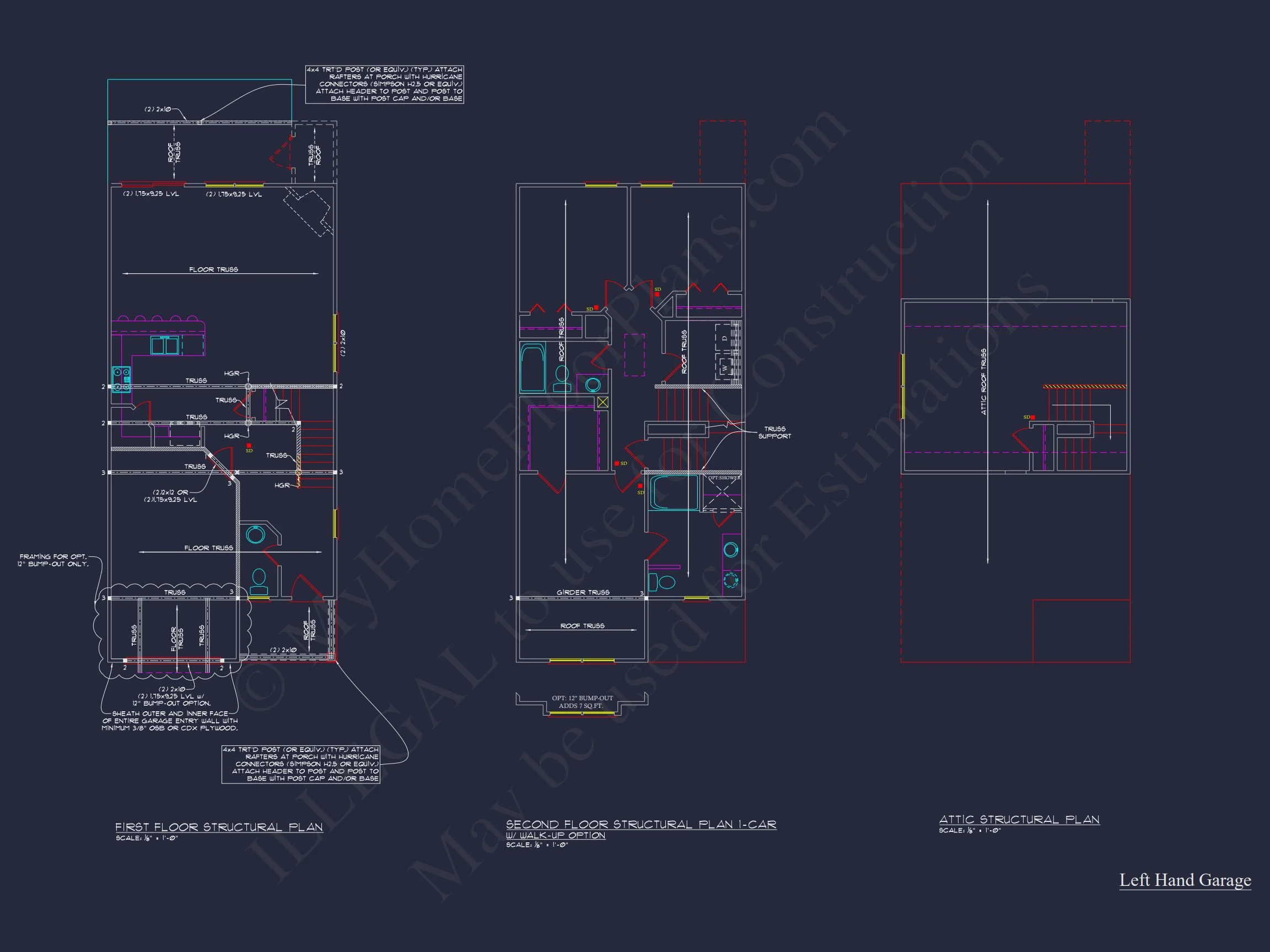 9-1289 HOUSE PLAN -Traditional Colonial Home Plan - 3-Bed, 2.5-Bath, 2,050 SF 18 Modern Craftsman house Plan with CAD Floor Plans and Designs