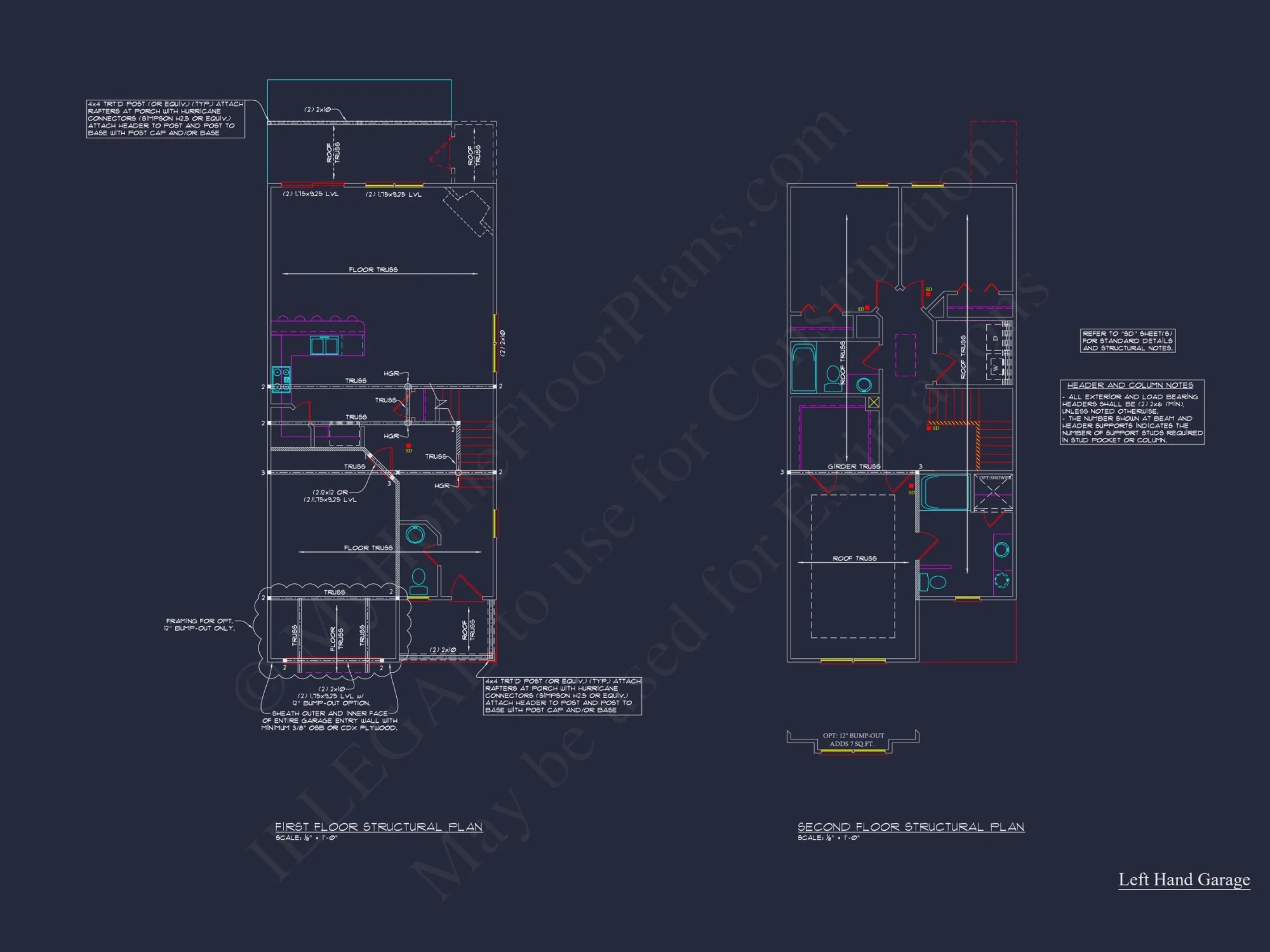 Modern Craftsman house Plan with CAD Floor Plans and Designs