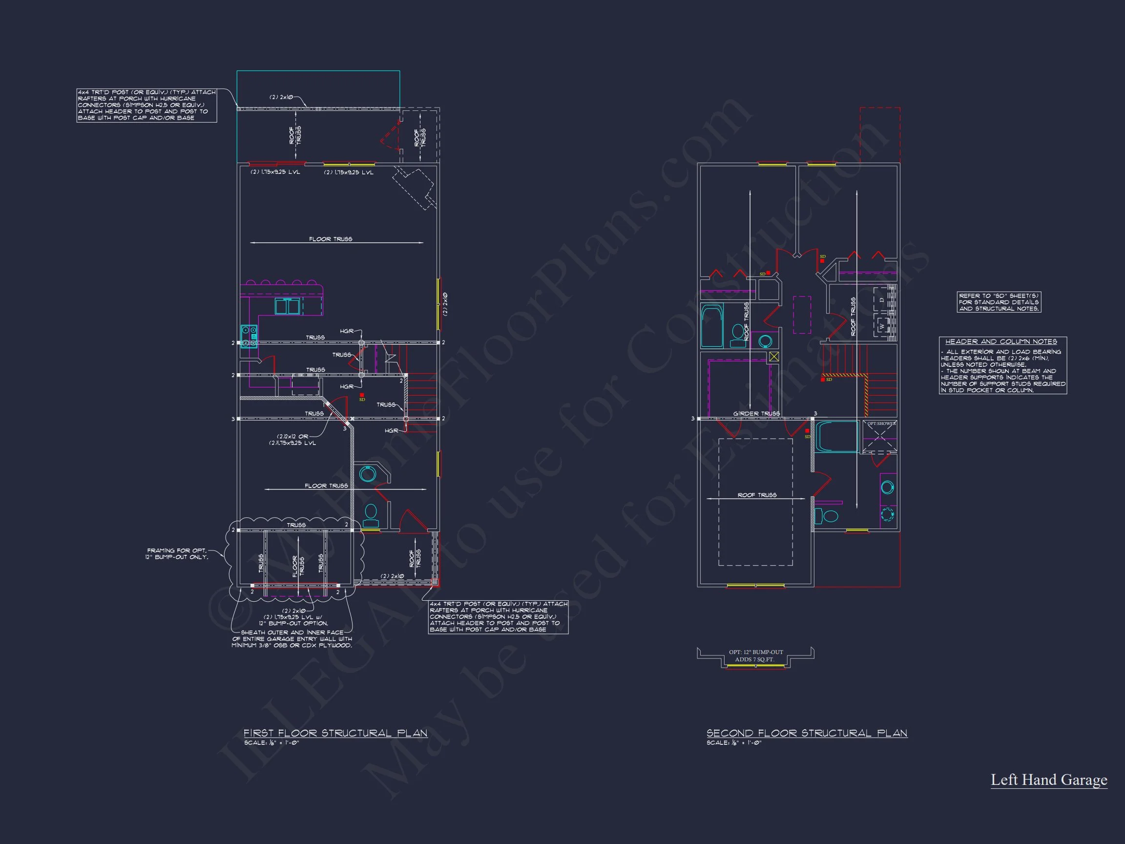9-1289 HOUSE PLAN -Traditional Colonial Home Plan - 3-Bed, 2.5-Bath, 2,050 SF 17 Modern Craftsman house Plan with CAD Floor Plans and Designs