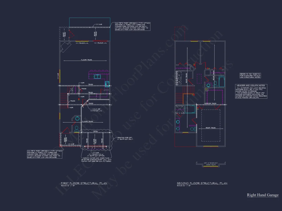 Modern Craftsman house Plan with CAD Floor Plans and Designs