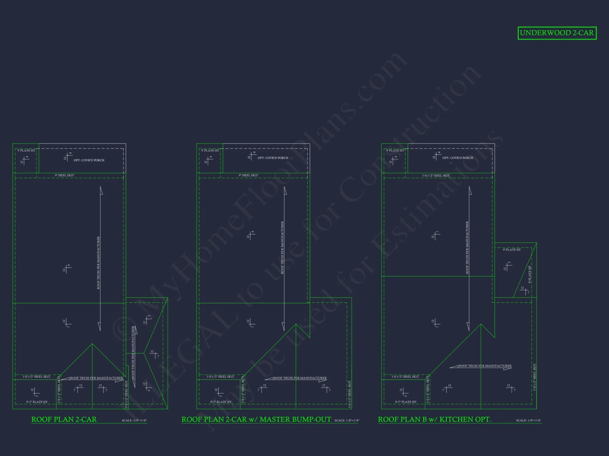 Modern Craftsman house Plan with CAD Floor Plans and Designs