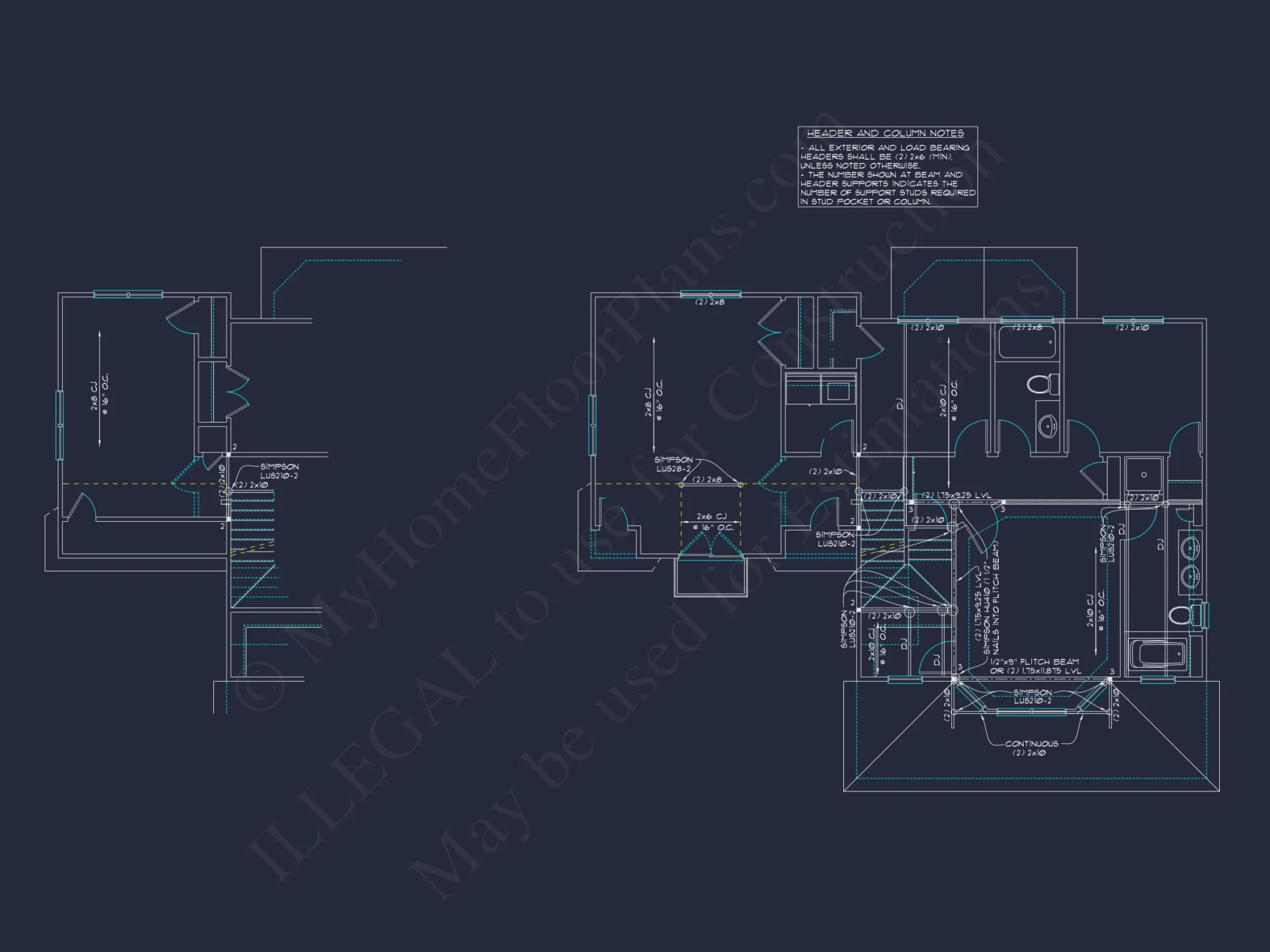 Elegant 2-Story house Plan with 2, 466 SF & CAD Designs