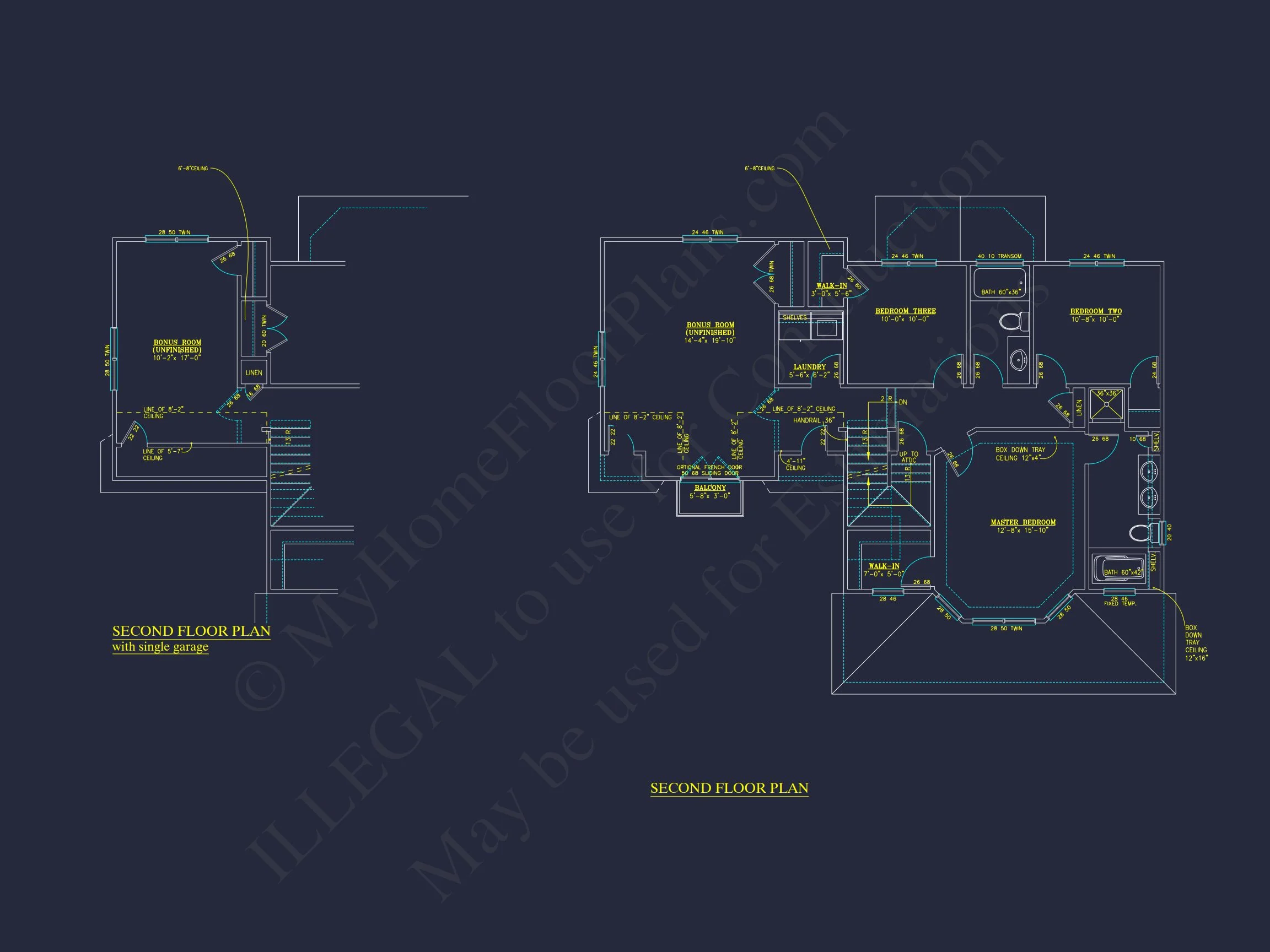 Elegant 2-Story house Plan with 2, 466 SF & CAD Designs