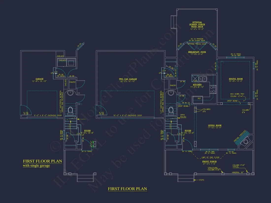Elegant 2-Story house Plan with 2, 466 SF & CAD Designs