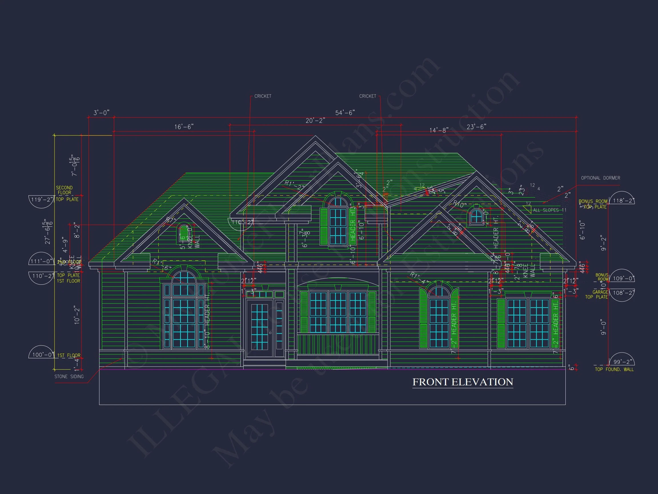 8-2005 HOUSE PLAN -New American Home Plan - 4-Bed, 3-Bath, 3,129 SF 4 house Floor Plan Blueprint Designs: Classic 4-Bedroom Layout