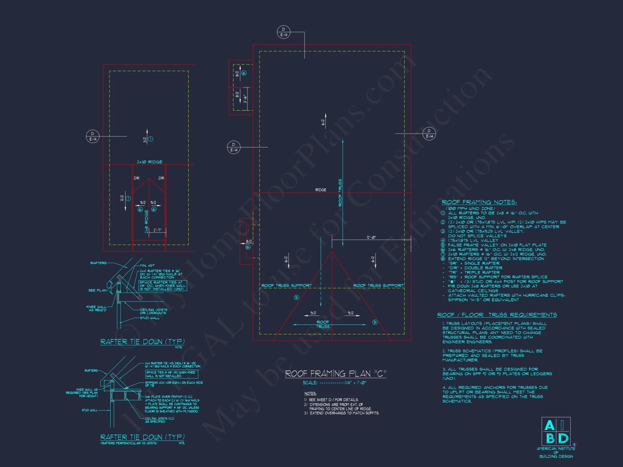 Elegant 2-Story house Plan with 3 Bedrooms and CAD Designs