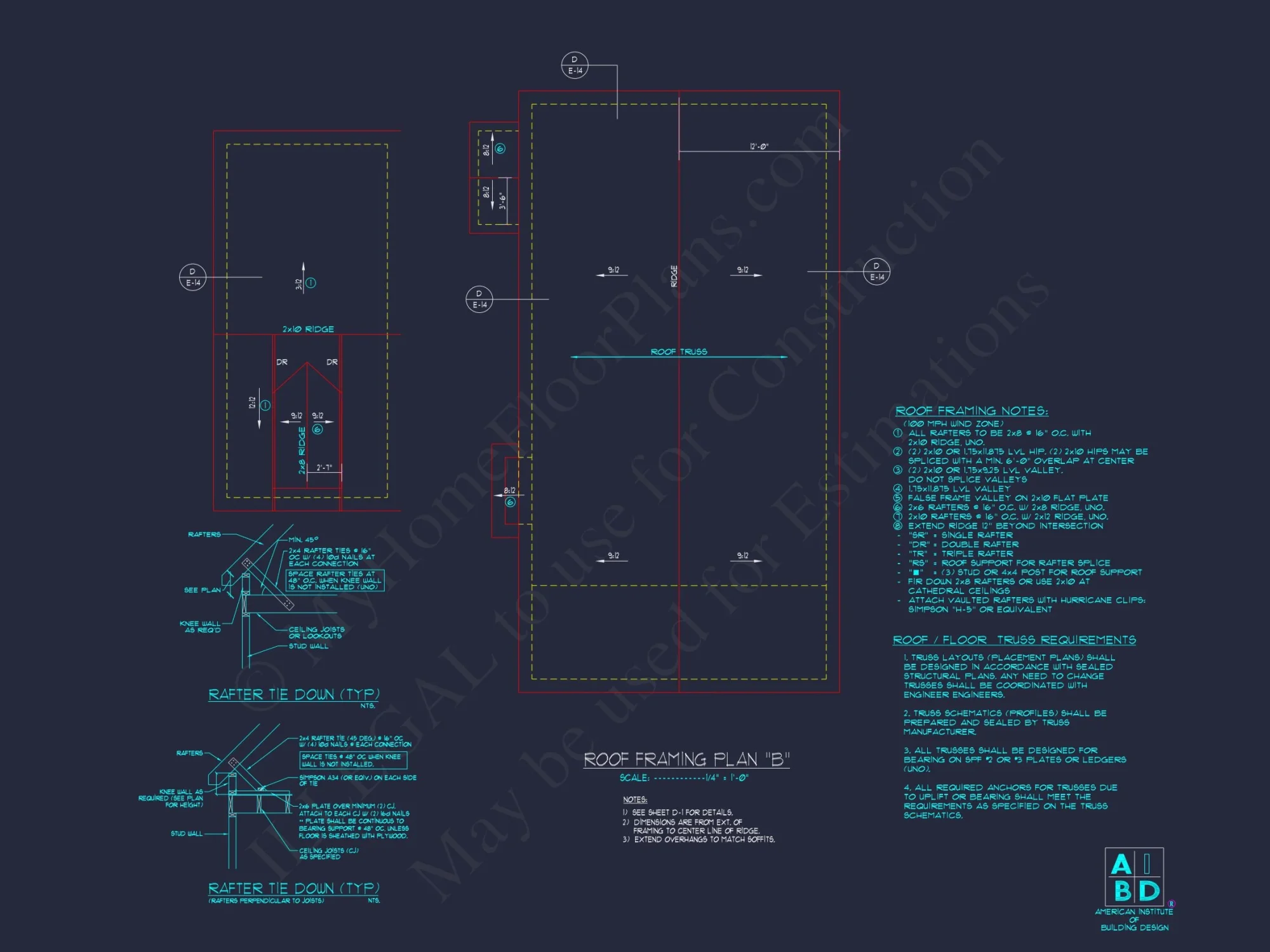 Elegant 2-Story house Plan with 3 Bedrooms and CAD Designs