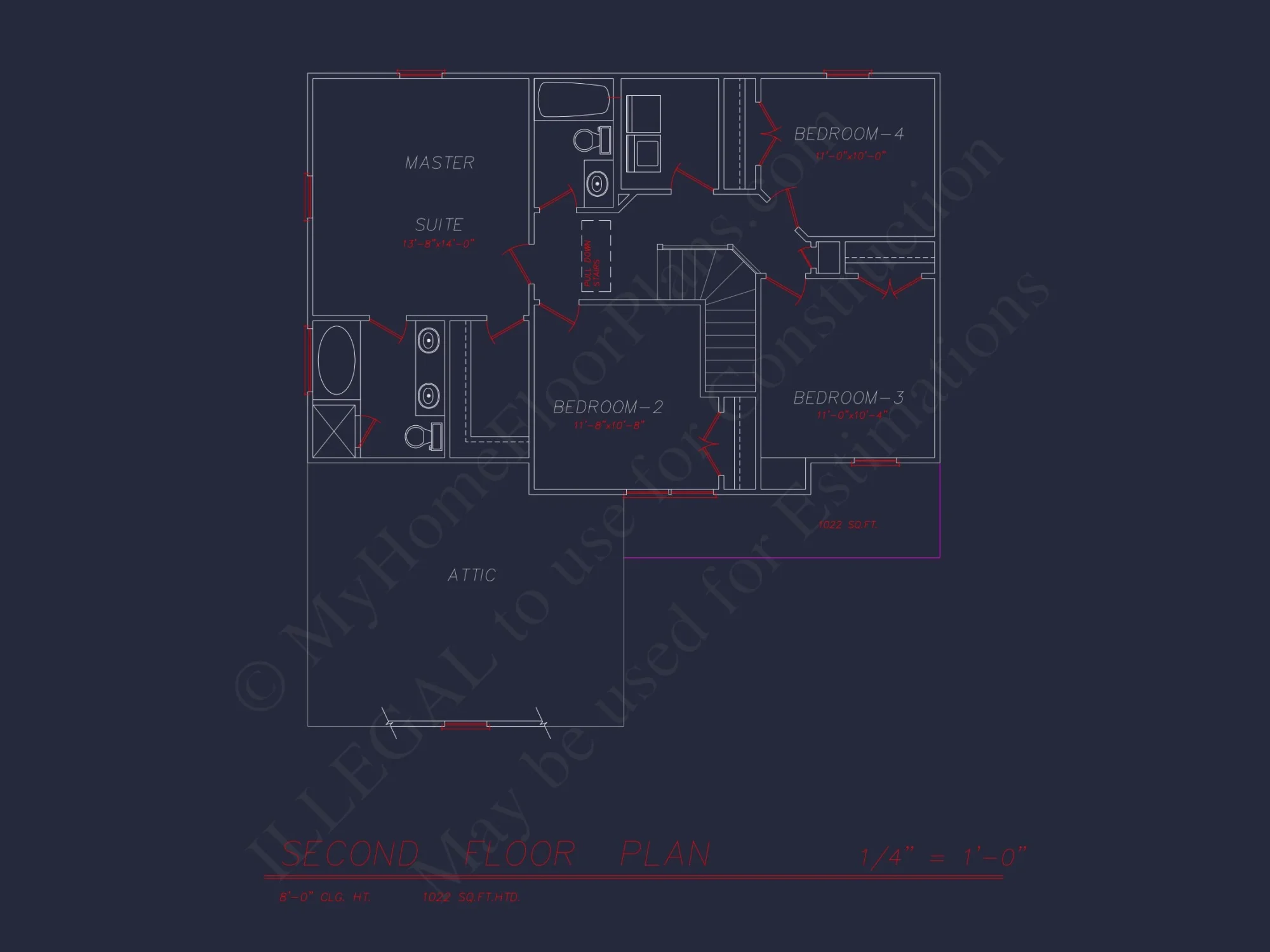 Craftsman house Design with 4 Beds, 2.5 Baths & Open Floor Plan