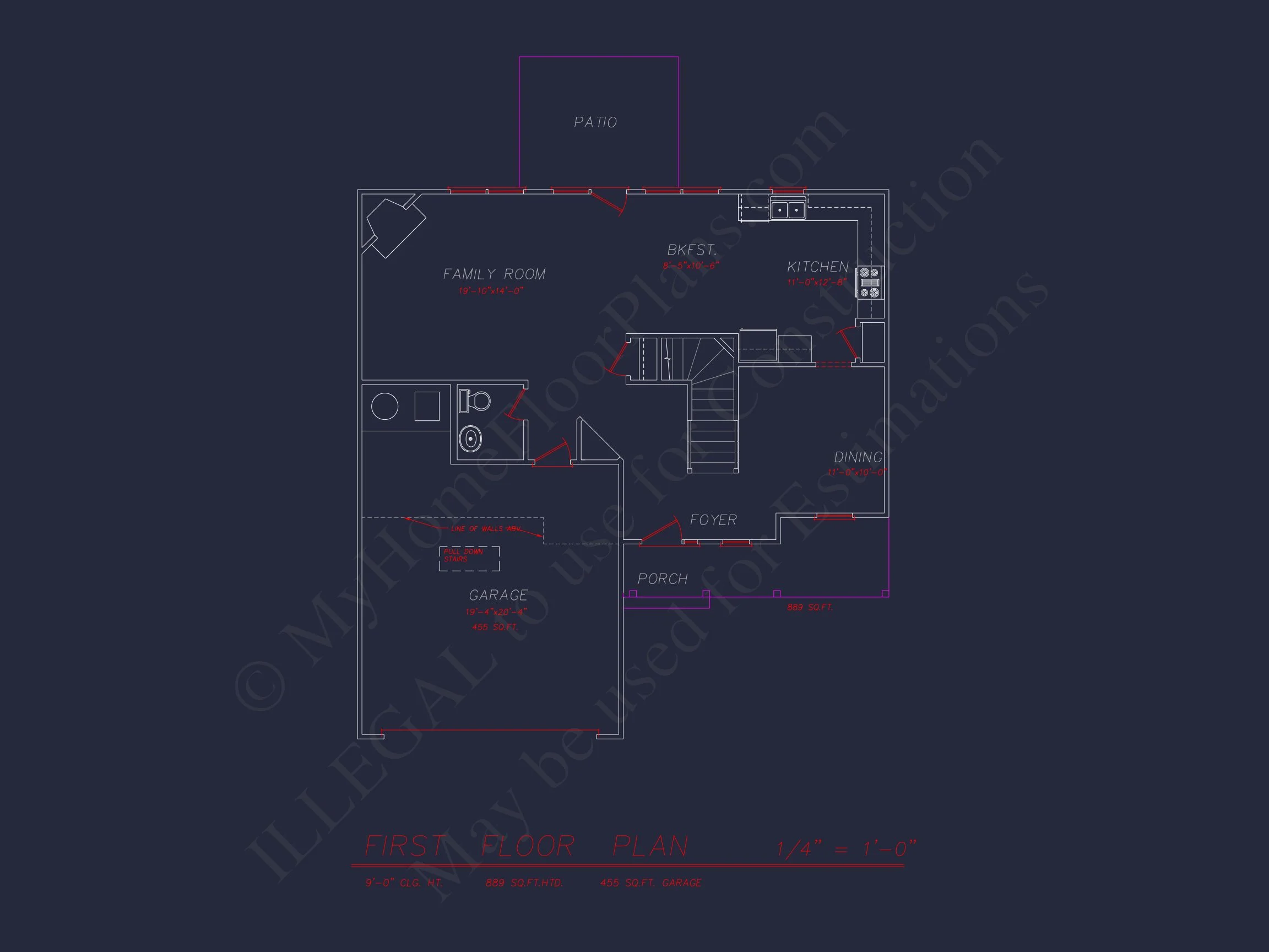 8-1899 HOUSE PLAN -Traditional Colonial Home Plan - 4-Bed, 3-Bath, 2,400 SF 6 Craftsman house Design with 4 Beds, 2.5 Baths & Open Floor Plan