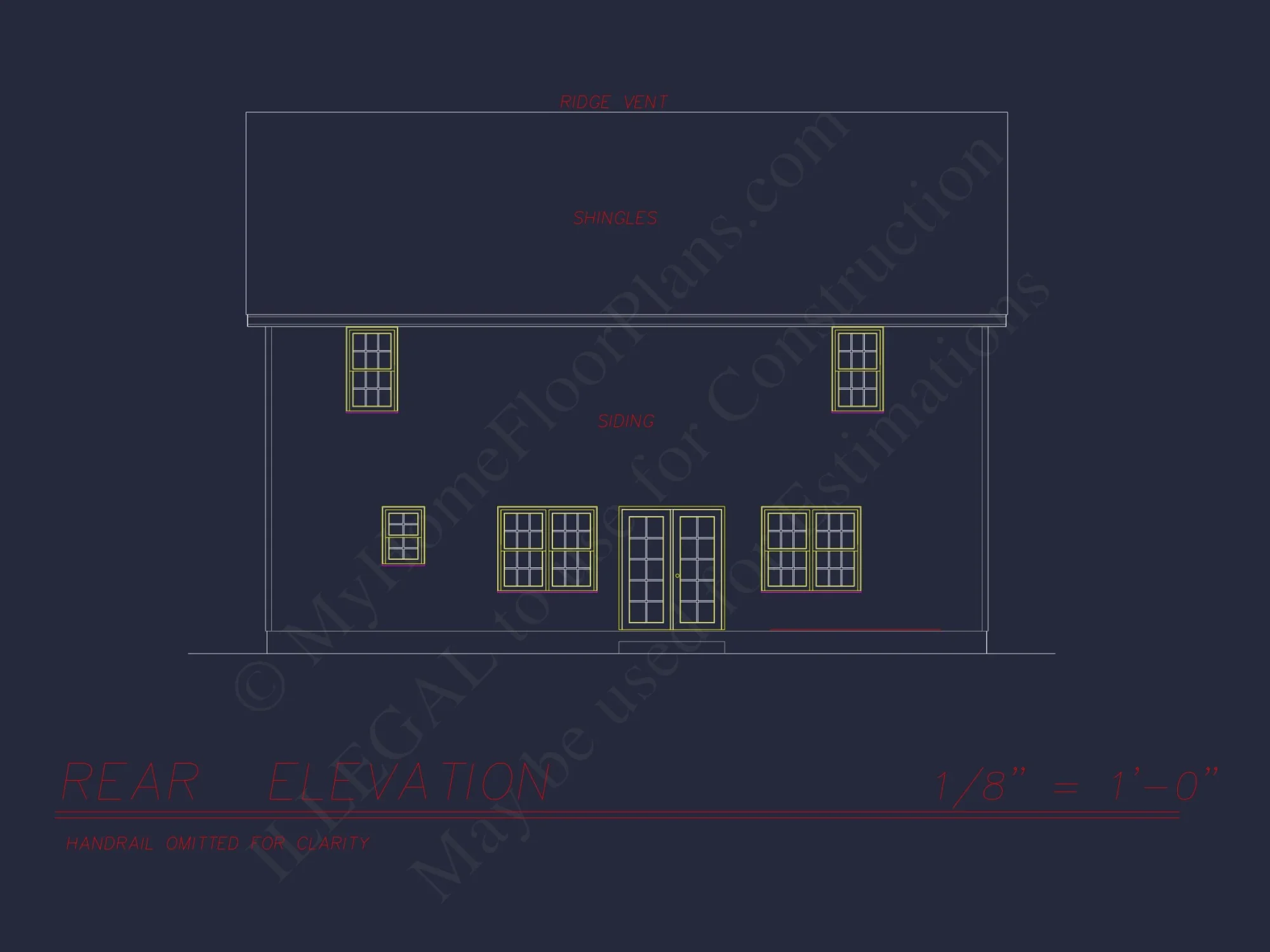 Craftsman house Design with 4 Beds, 2.5 Baths & Open Floor Plan