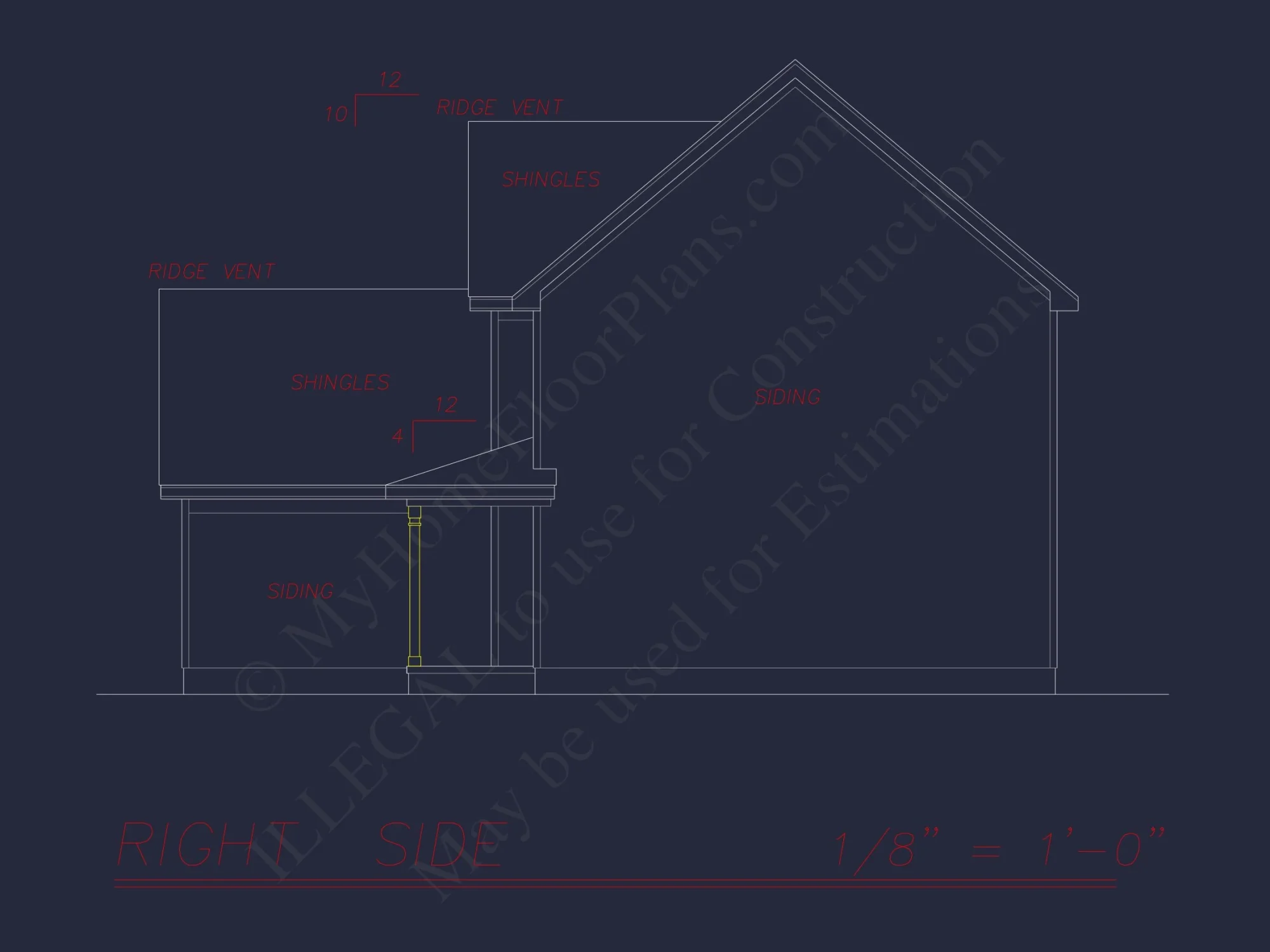 Craftsman house Design with 4 Beds, 2.5 Baths & Open Floor Plan