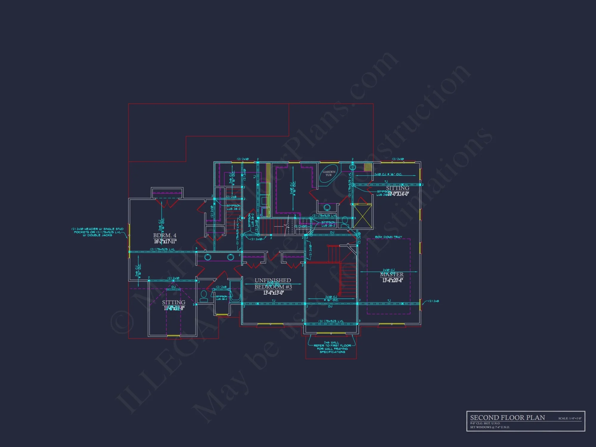 Modern Suburban house Plan with 2 Floors, CAD Designs & More