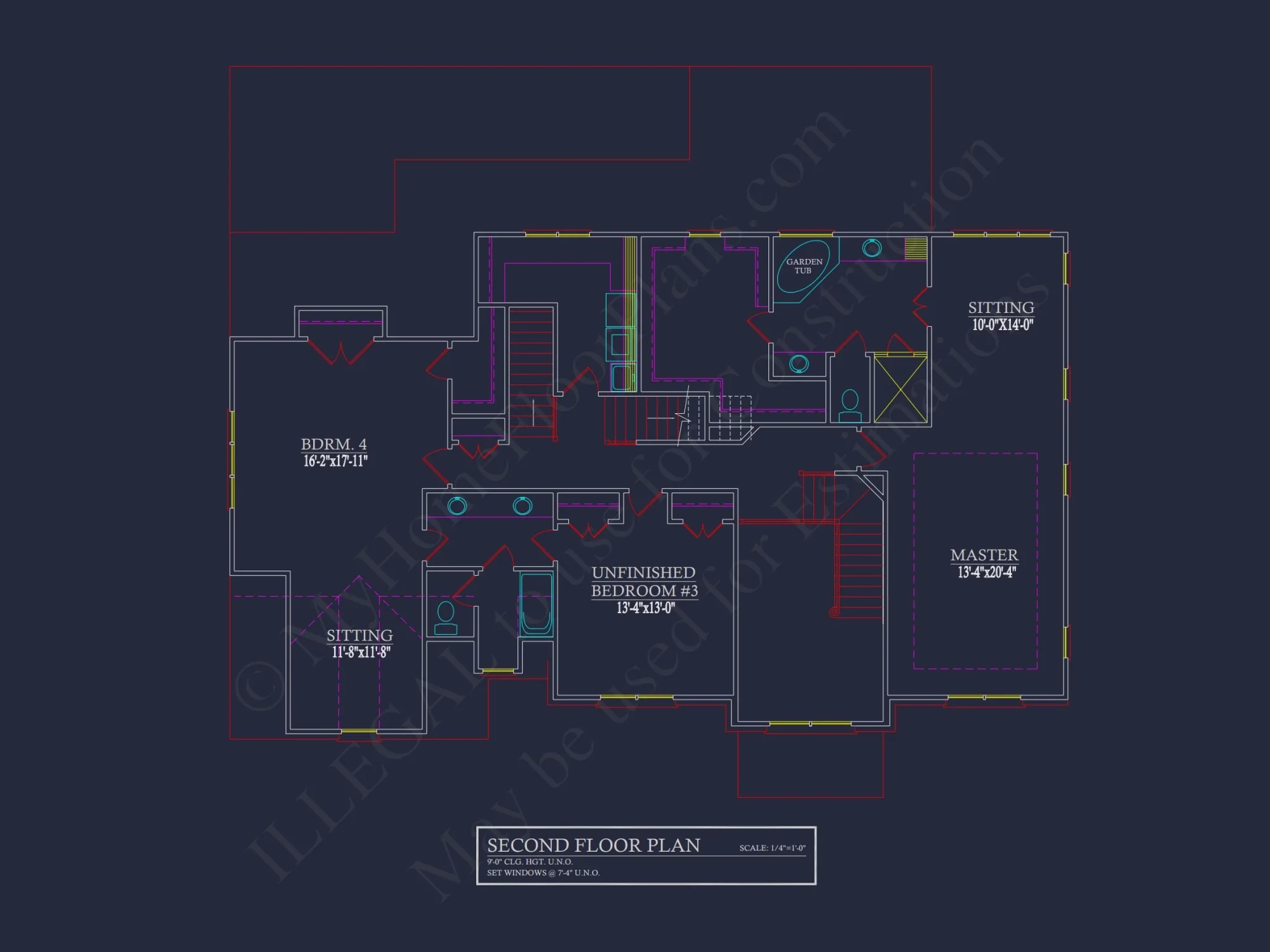 Modern Suburban house Plan with 2 Floors, CAD Designs & More