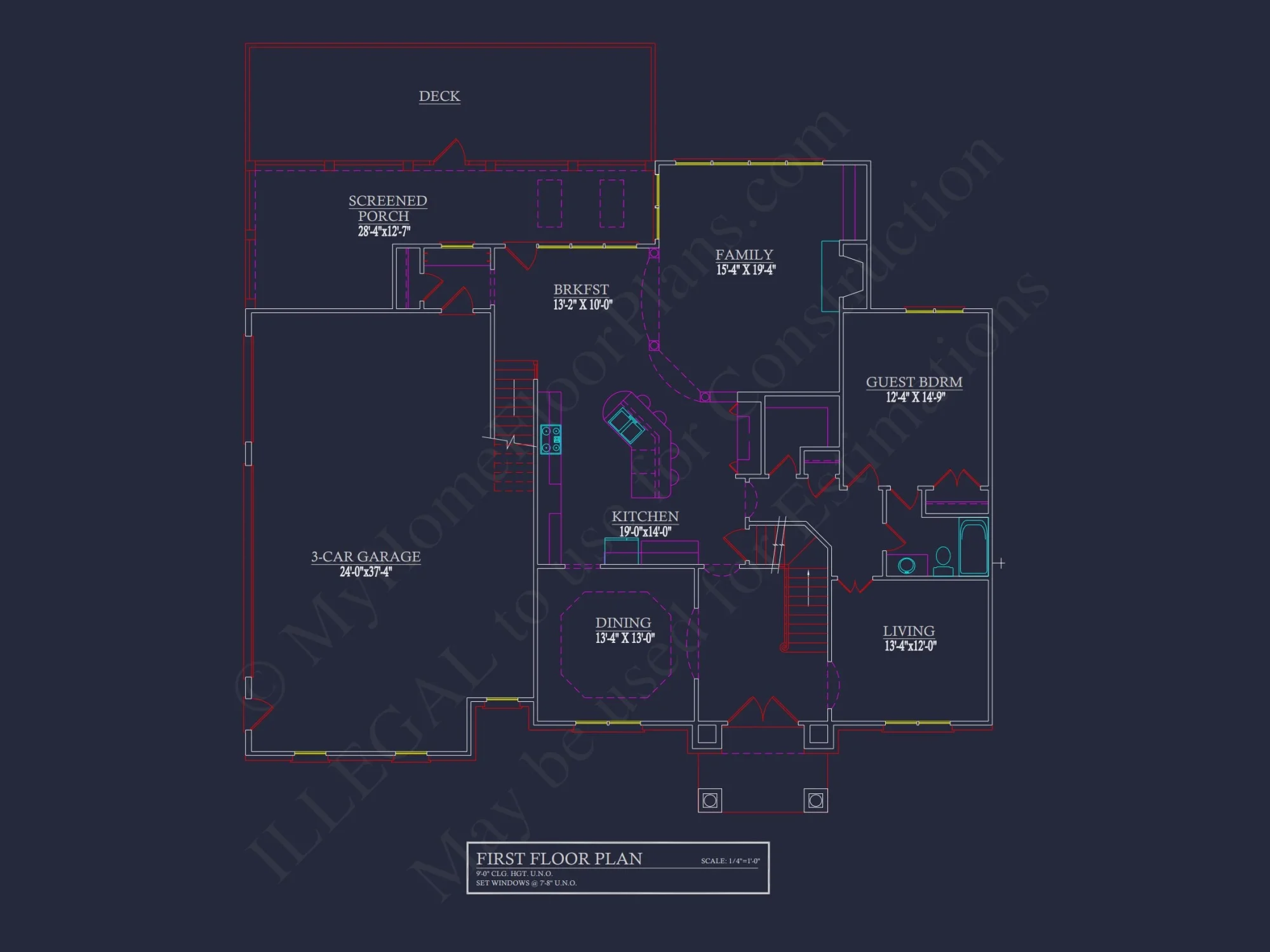 Modern Suburban house Plan with 2 Floors, CAD Designs & More