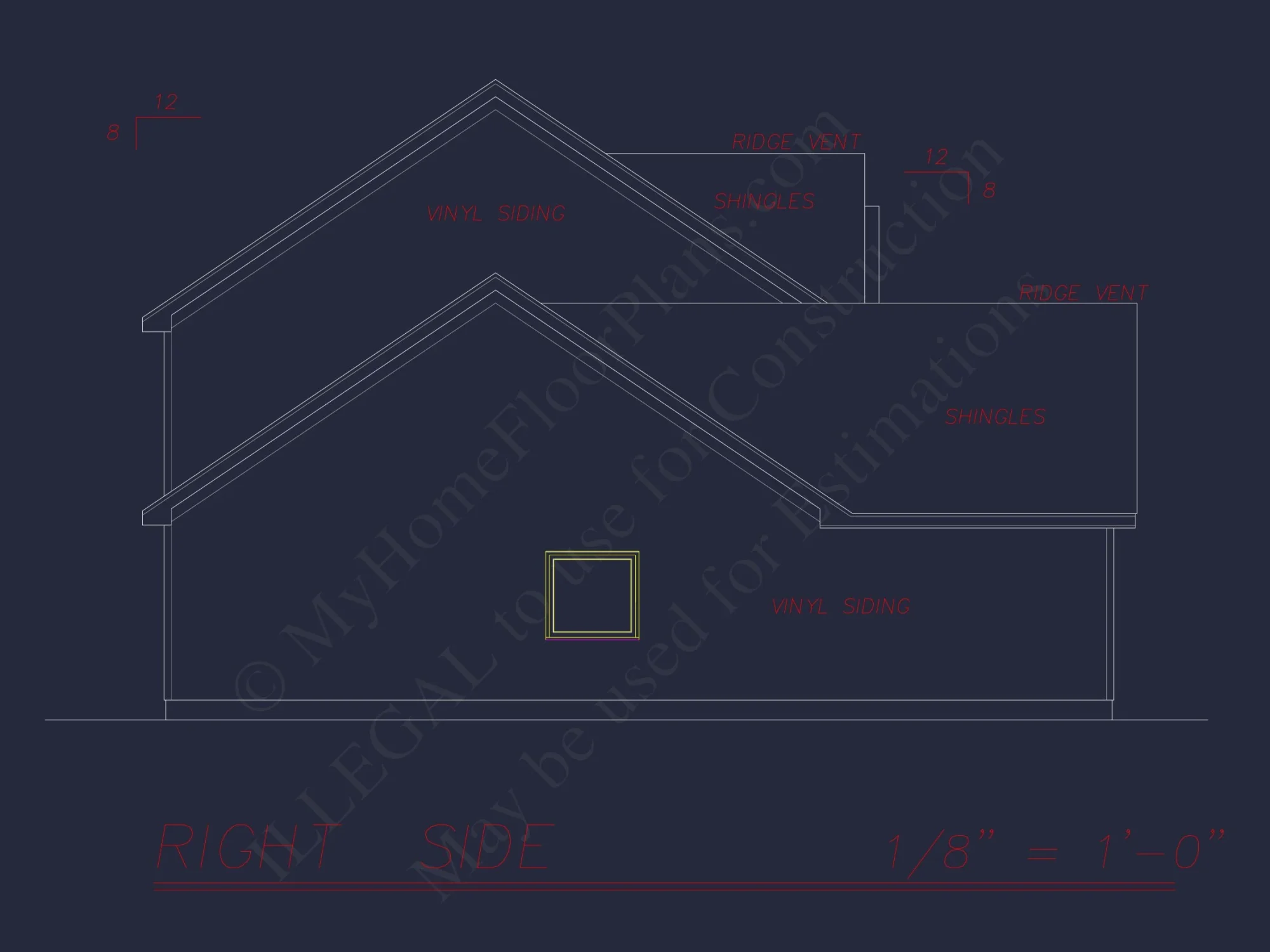 Elegant Two-Story house Plan with 4 Bedrooms & CAD Designs