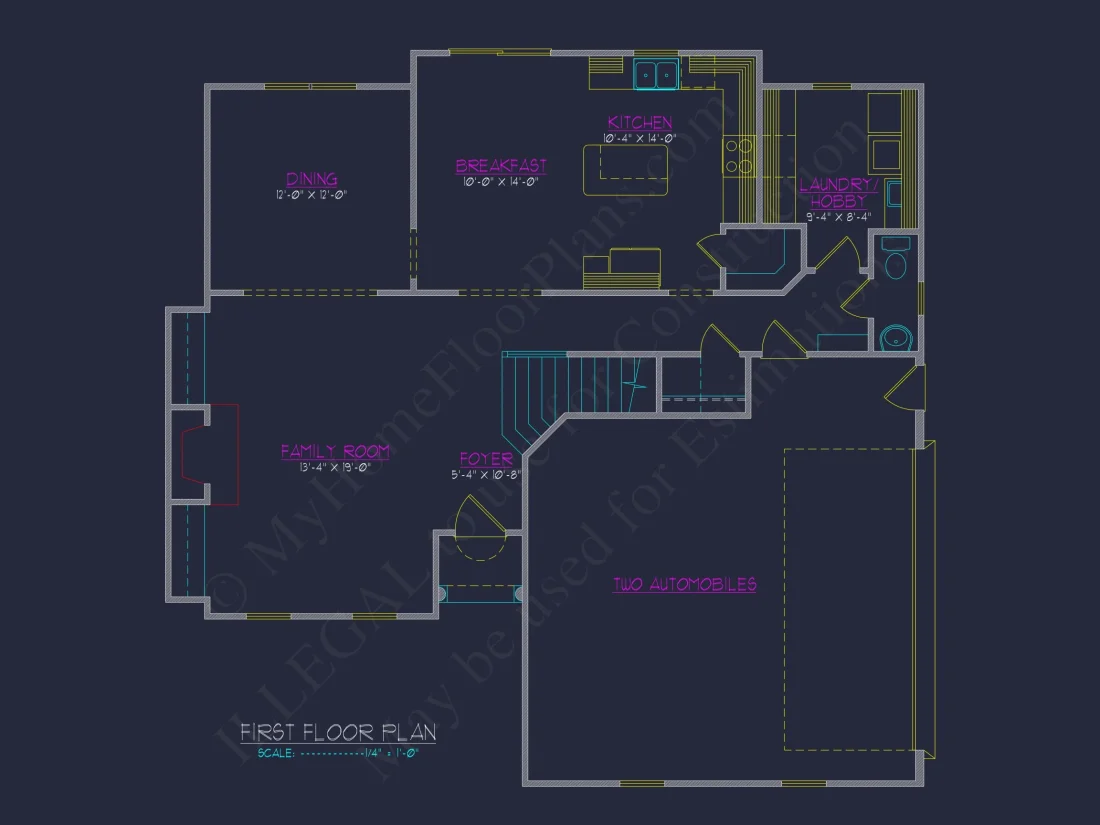 Charming 2-Story house Plan with CAD Designs & Floor Plans