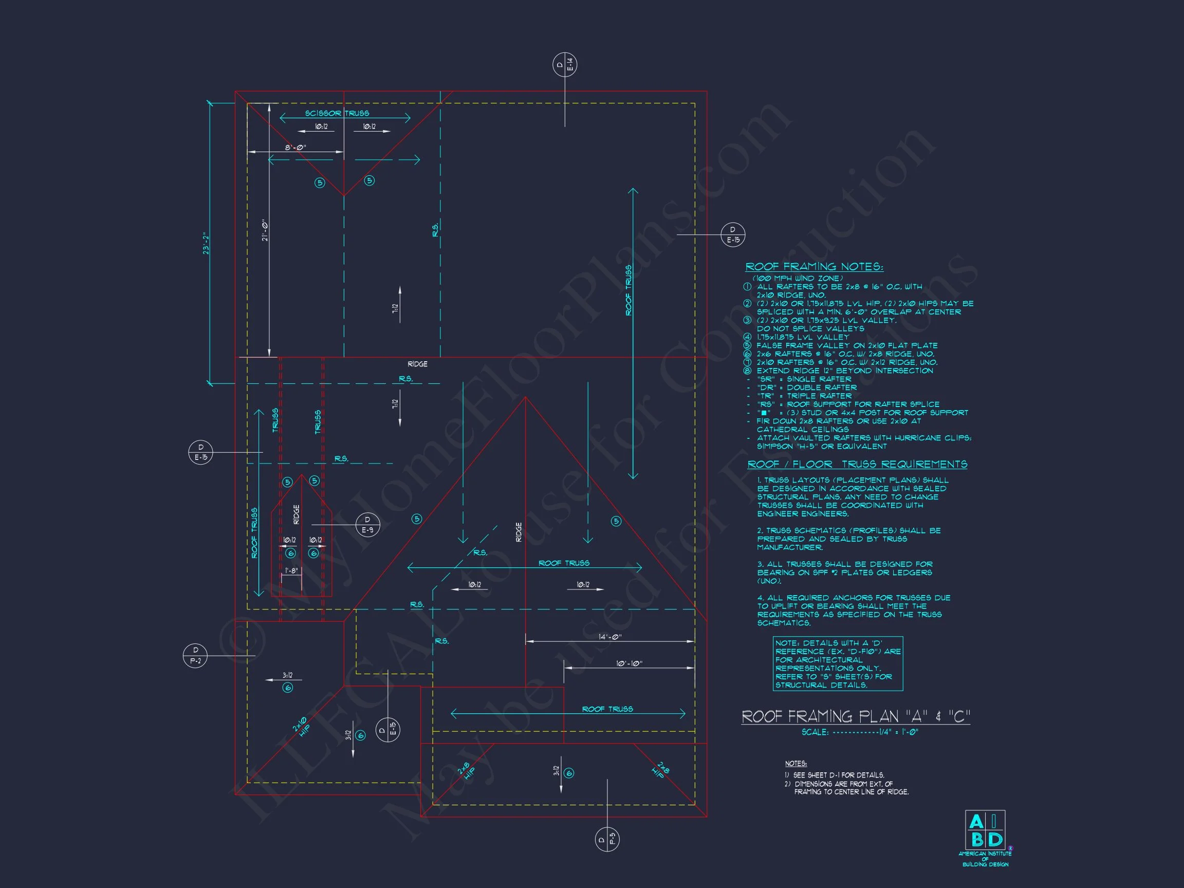 8-1812 HOUSE PLAN -Modern Farmhouse Home Plan - 4-Bed, 2.5-Bath, 2,500 SF 17 Beautiful 2-Story house Plan with 4 Bedrooms and 2-Car Garage