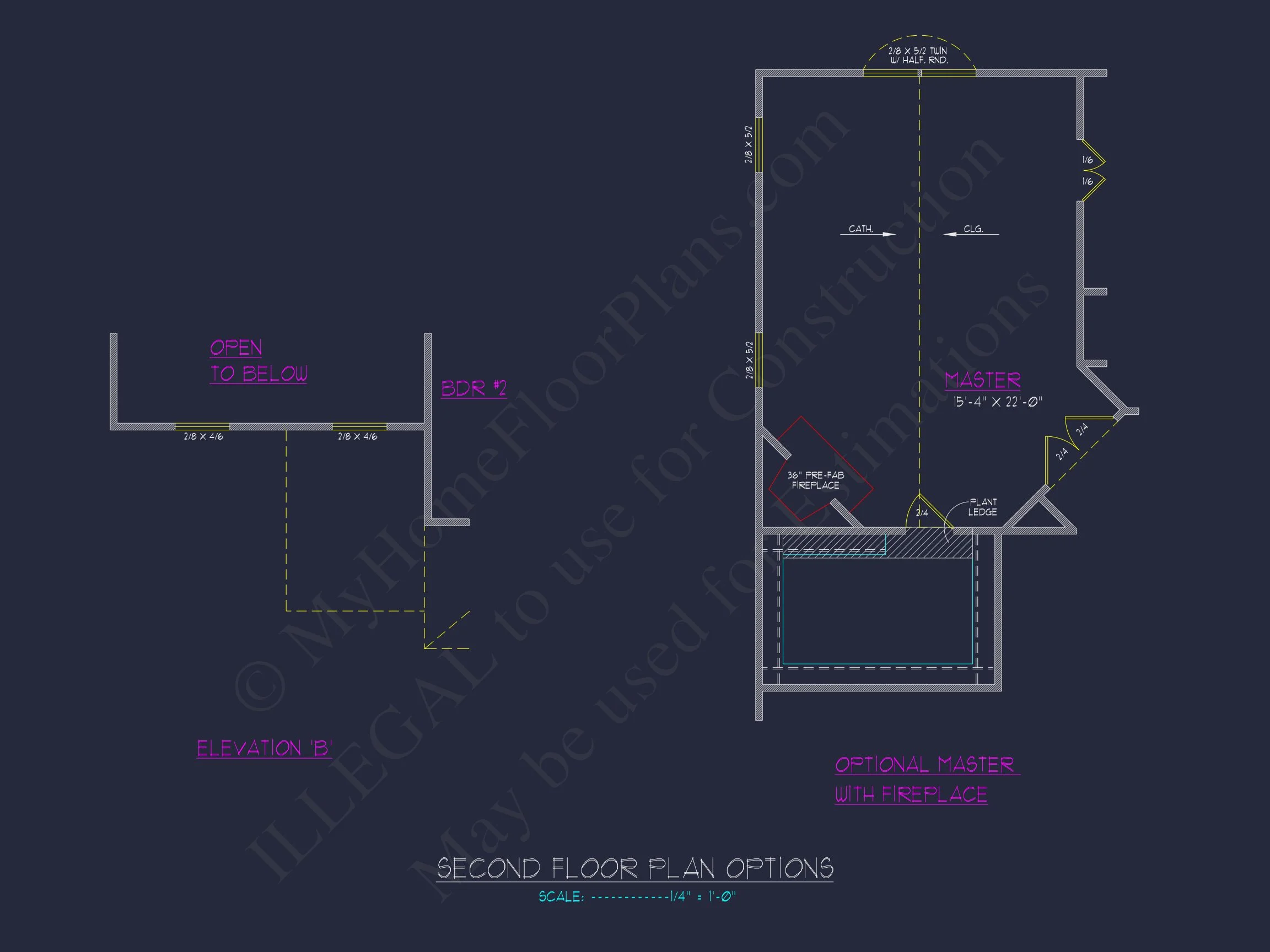 8-1812 HOUSE PLAN -Modern Farmhouse Home Plan - 4-Bed, 2.5-Bath, 2,500 SF 13 Beautiful 2-Story house Plan with 4 Bedrooms and 2-Car Garage