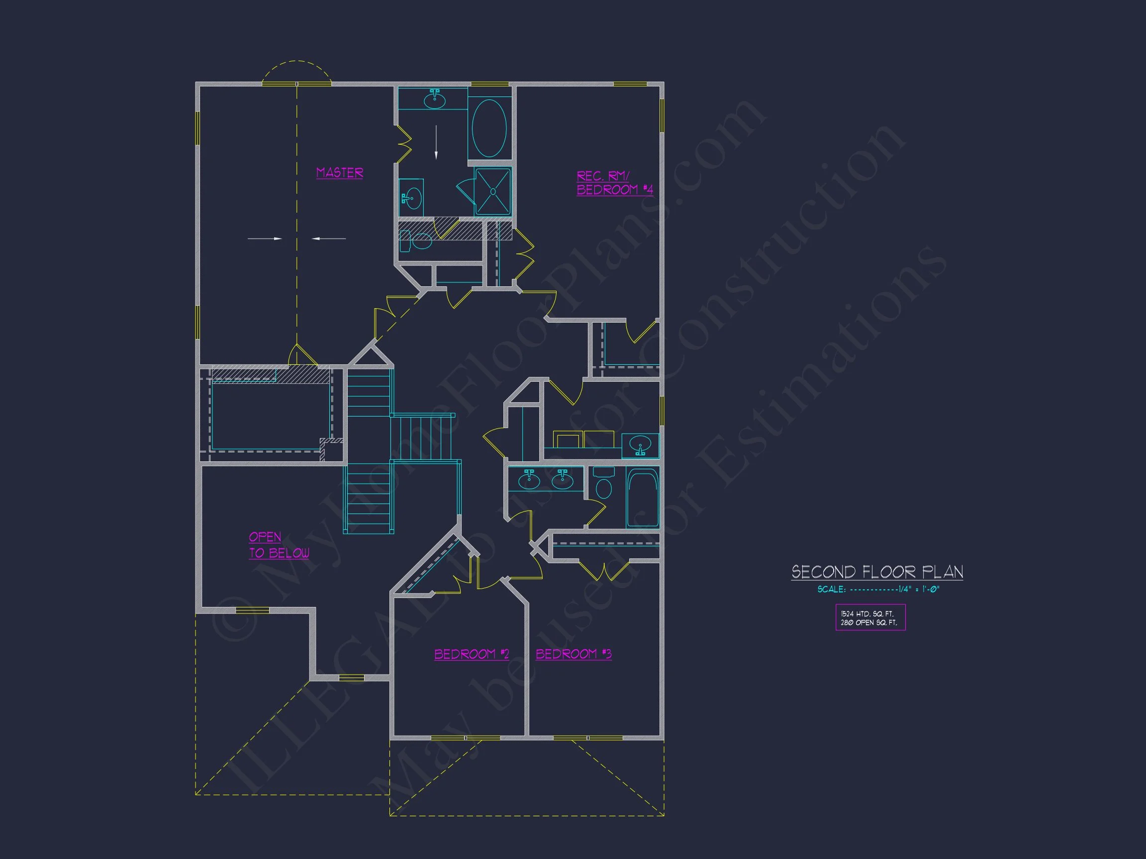8-1812 HOUSE PLAN -Modern Farmhouse Home Plan - 4-Bed, 2.5-Bath, 2,500 SF 7 Beautiful 2-Story house Plan with 4 Bedrooms and 2-Car Garage