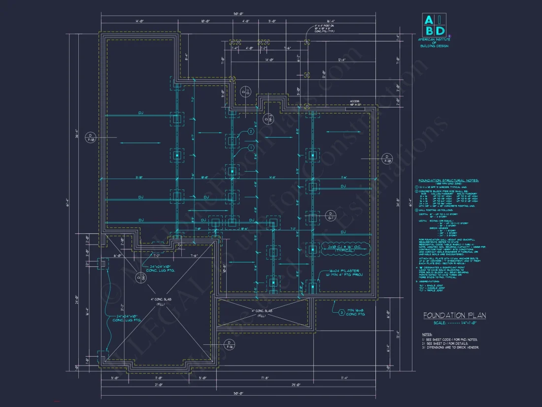 Beautiful CAD house Floor Plan: 2-Story 3-Bedroom Design