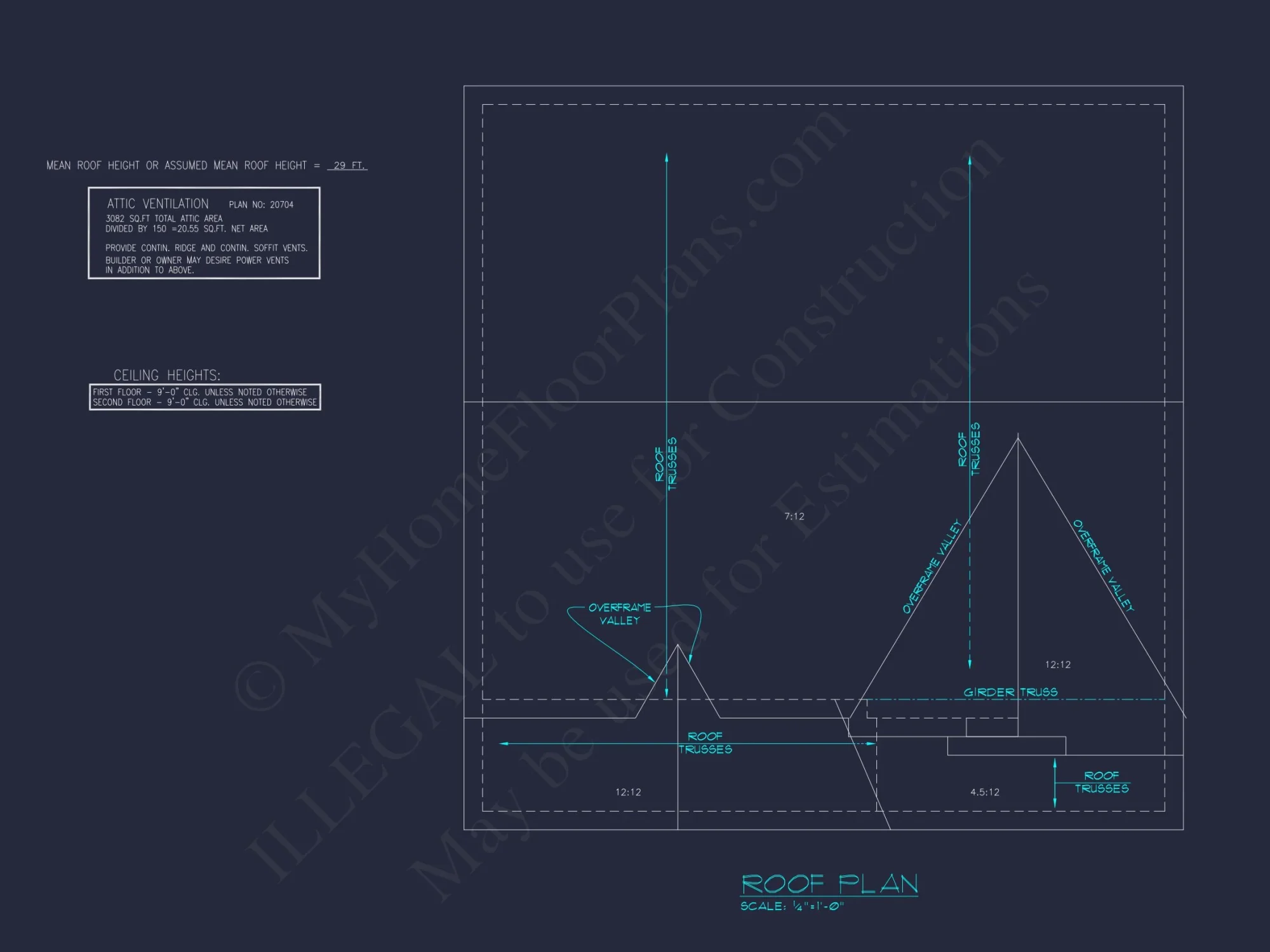 Craftsman house Plan with 2 Floors and Spacious Layout