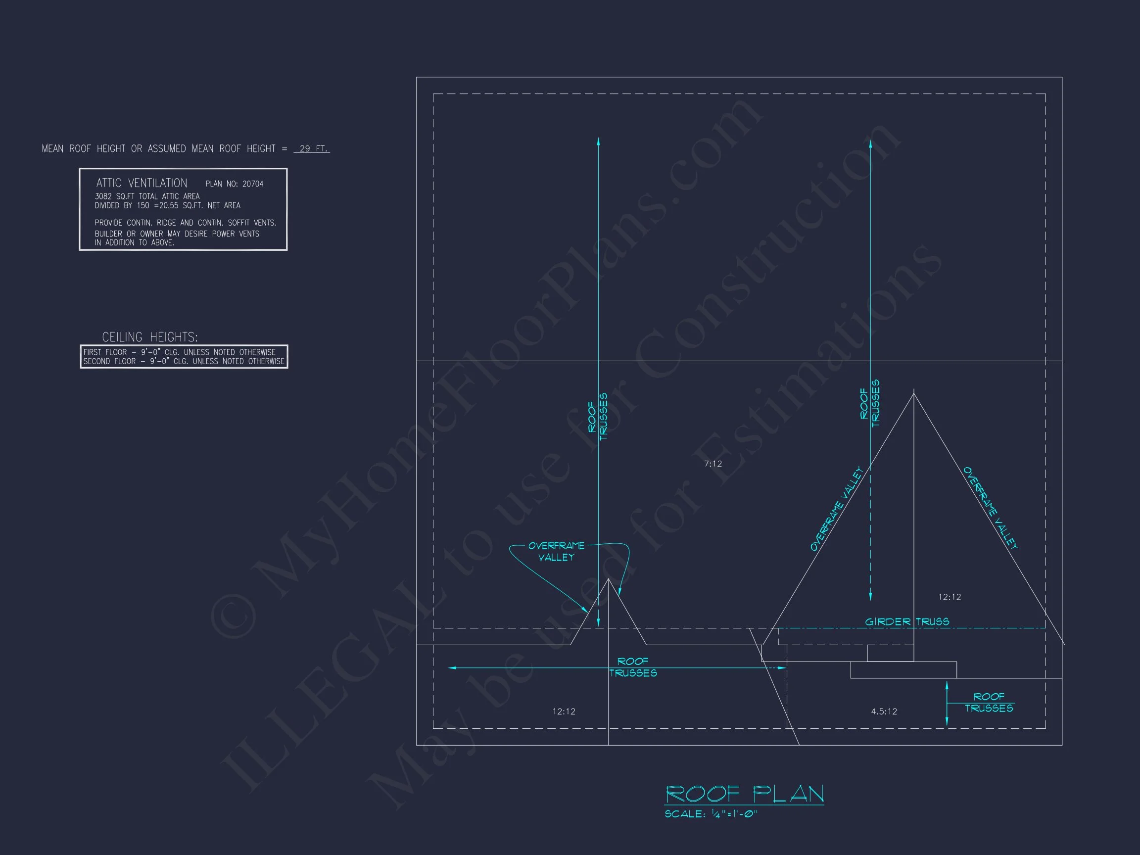 8-1718 HOUSE PLAN - Traditional Colonial Home Plan - 4-Bed, 2.5-Bath, 2,450 SF 13 Craftsman house Plan with 2 Floors and Spacious Layout