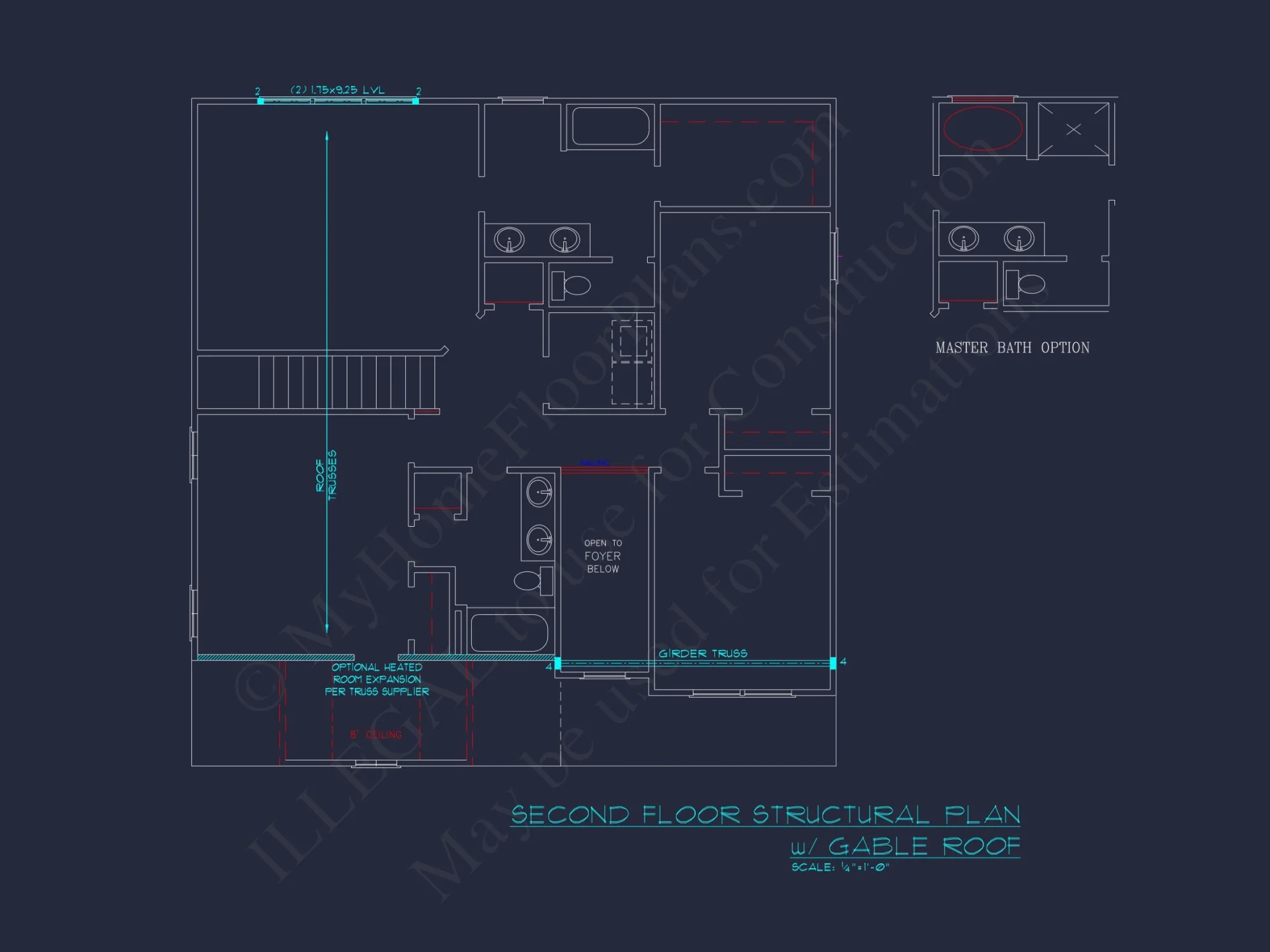 Craftsman house Plan with 2 Floors and Spacious Layout