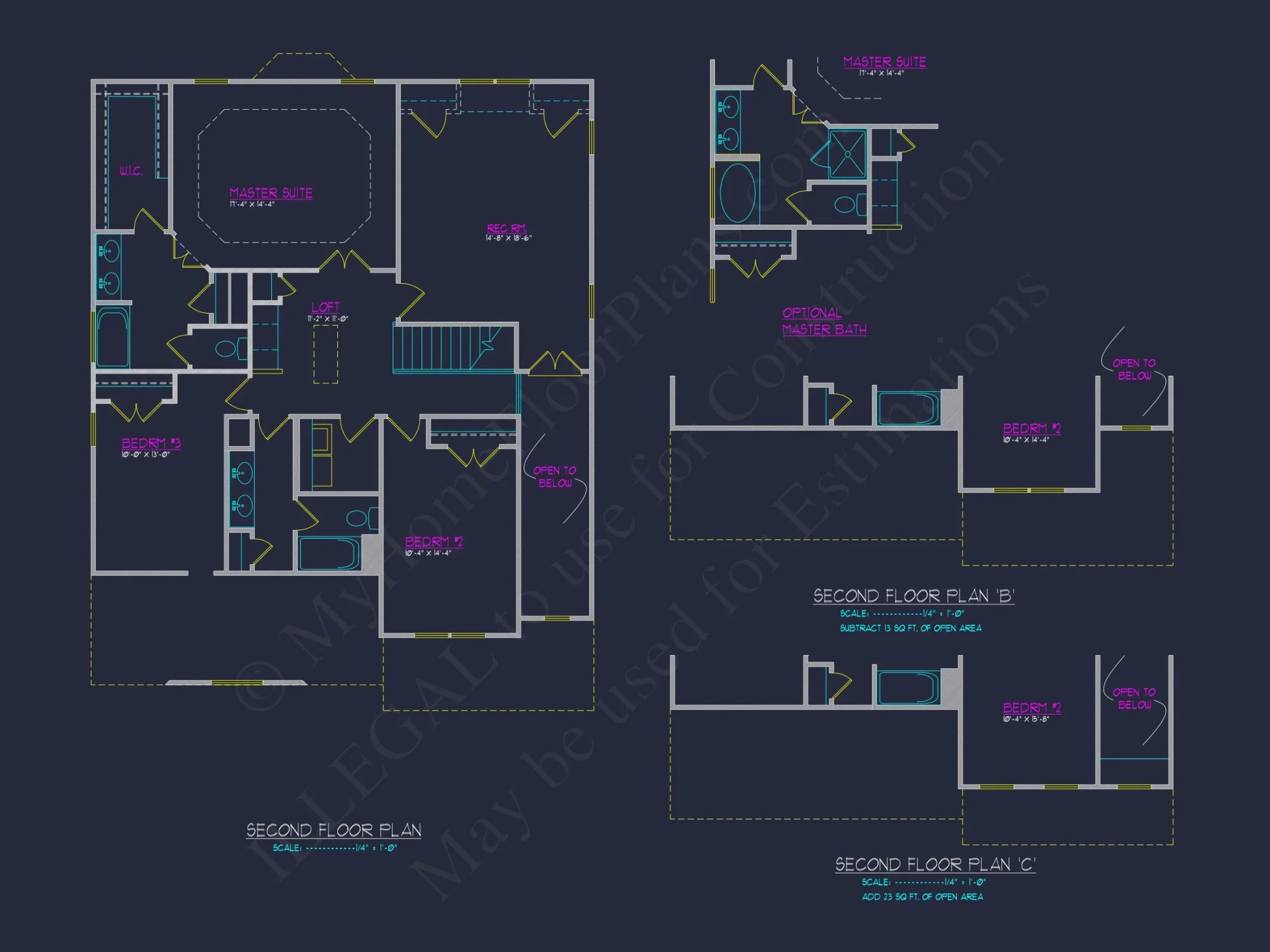 Modern Craftsman house Plan: CAD Blueprint for 2-Story Design