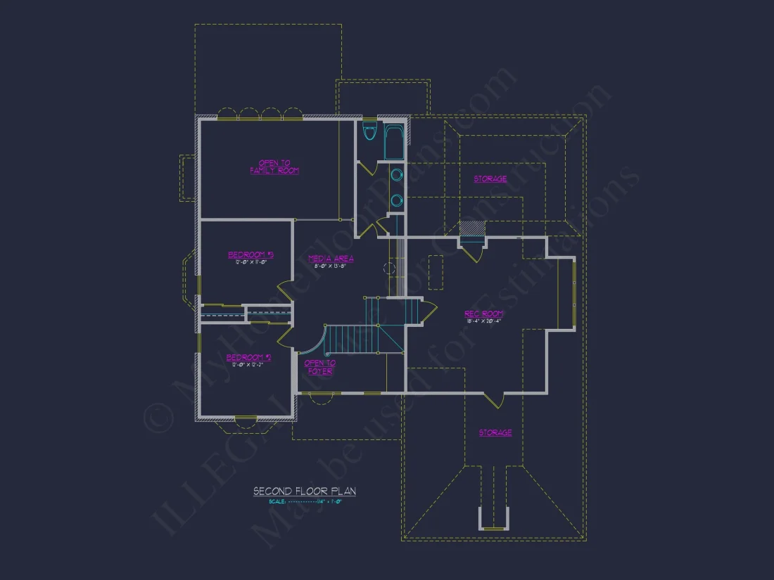 Elegant house Plan with CAD Blueprint & Modern Designs