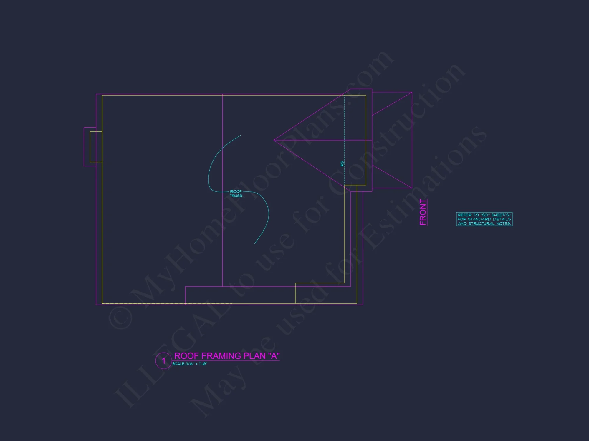 Traditional 2-Story house Plan with Open Floor Plan & Fireplace (2912 Sq Ft)