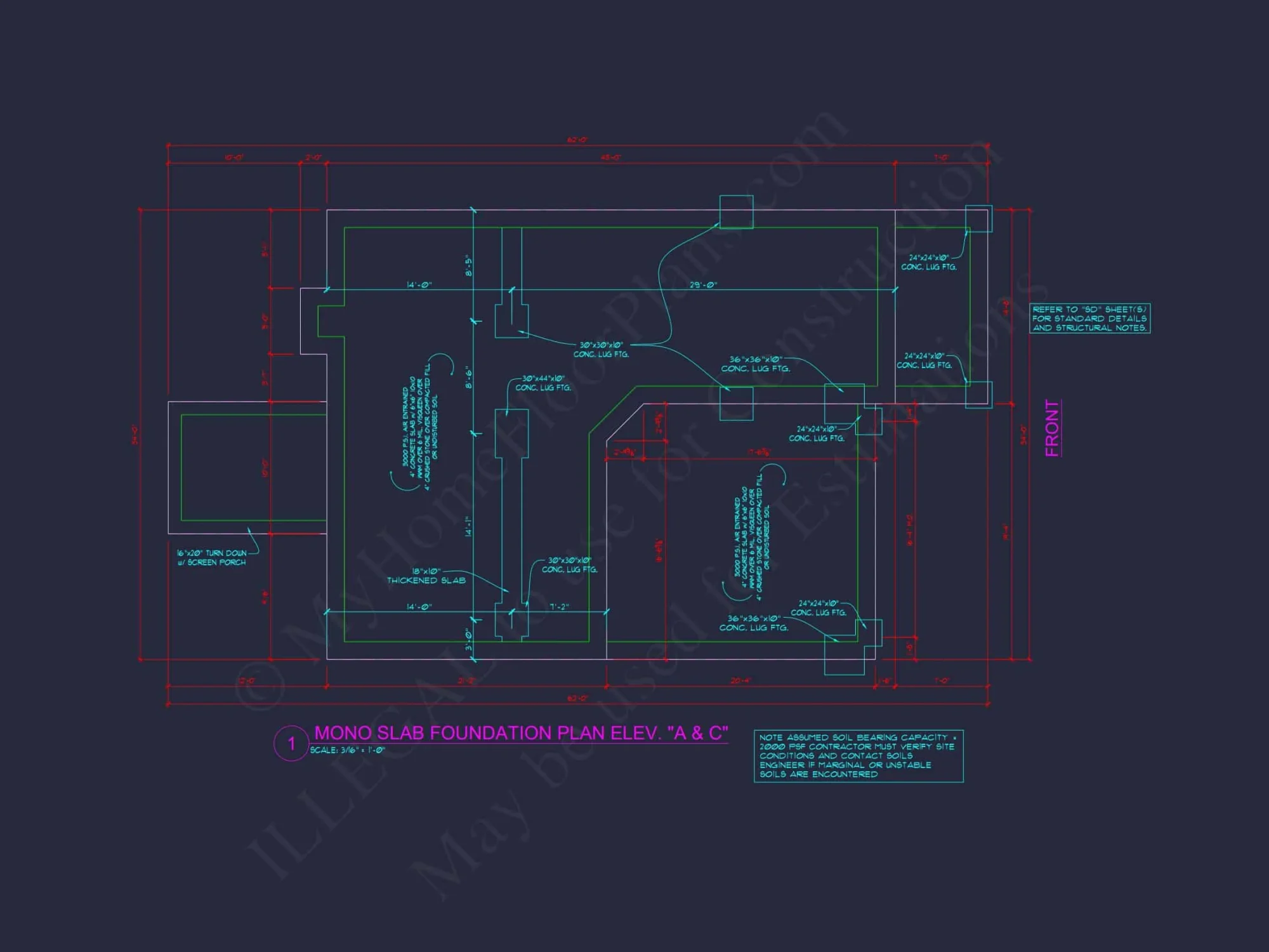 Traditional 2-Story house Plan with Open Floor Plan & Fireplace (2912 Sq Ft)