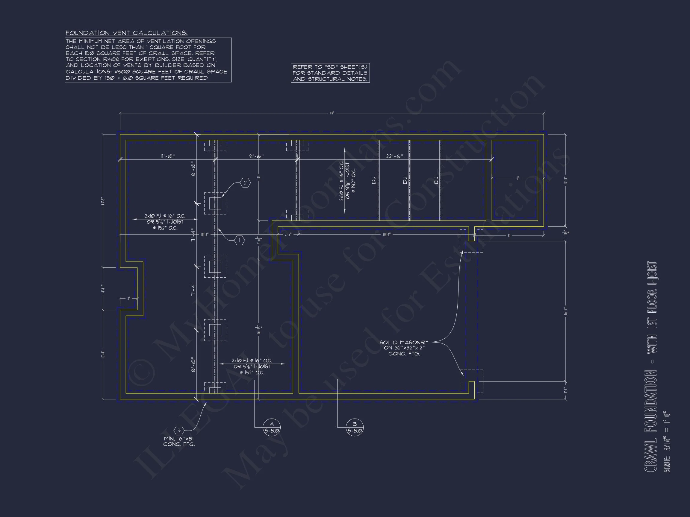 Modern Suburban house Plan with CAD Blueprints & Floor Designs