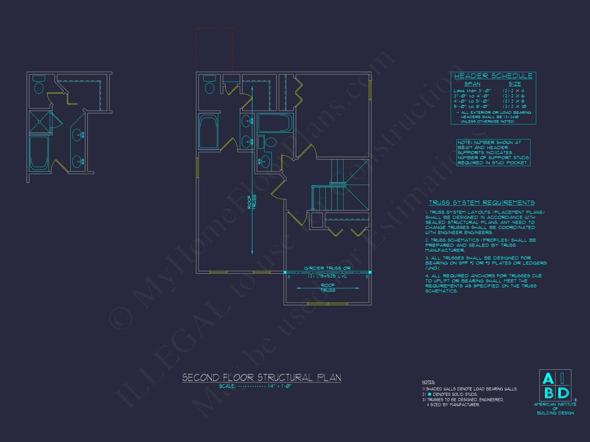 8-1474 HOUSE PLAN - Modern House Floor Plan with 2-Story CAD Blueprint Designs 16 Modern house Floor Plan with 2-Story CAD Blueprint Designs