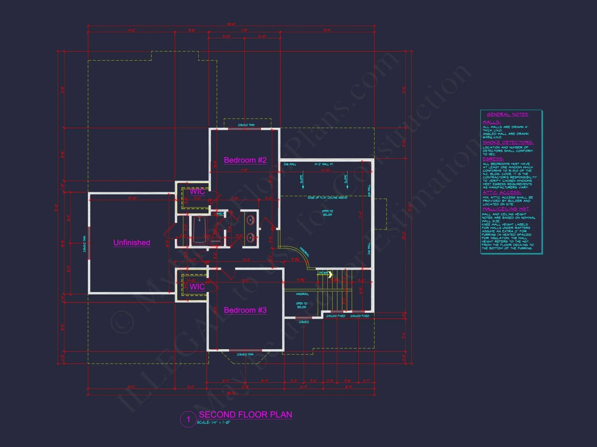 Modern Family house Plan: CAD Blueprint with 2-Story Design