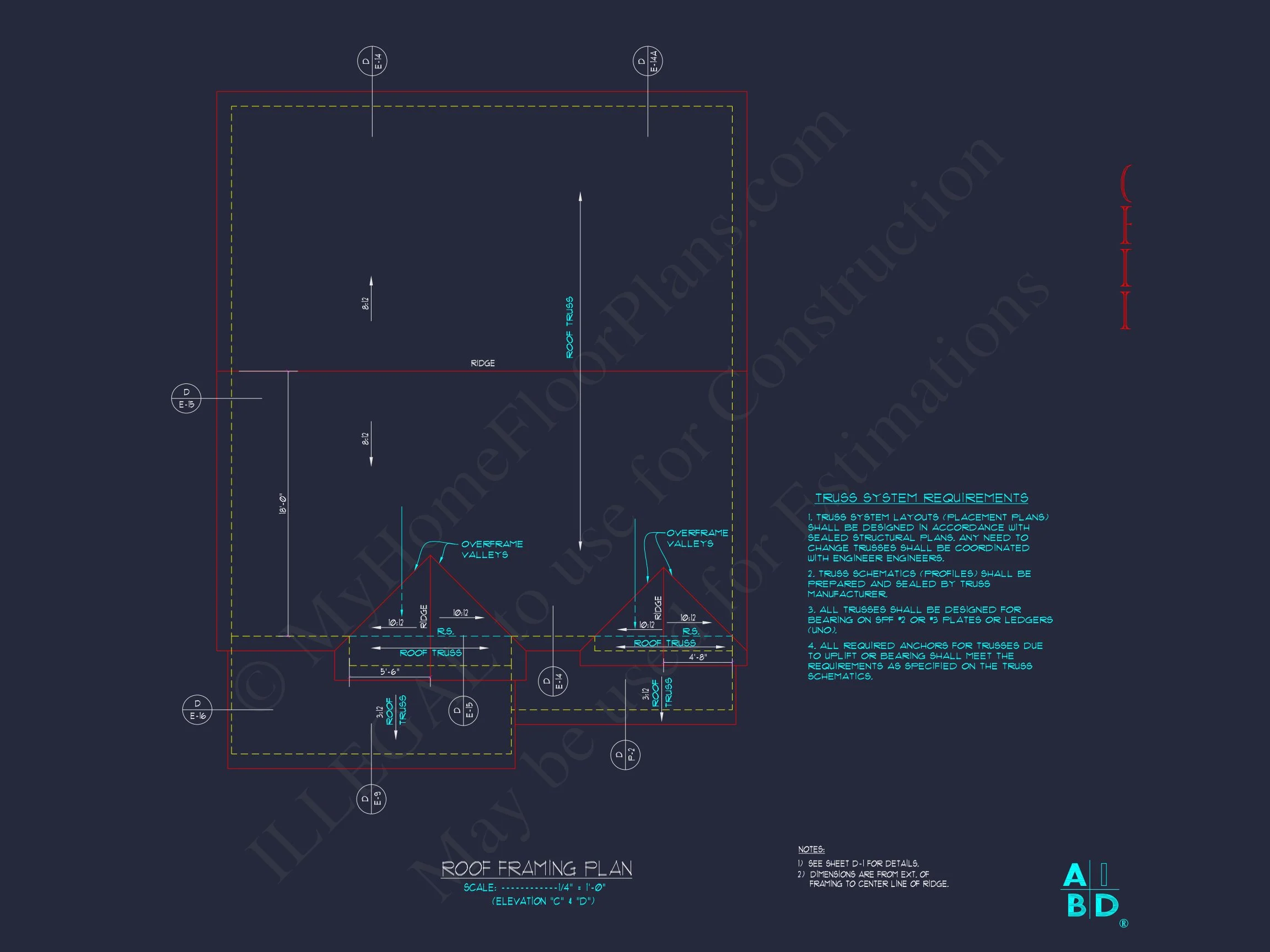 Elegant house Plan with CAD Design: 3 Bed, 2.5 Bath Blueprint