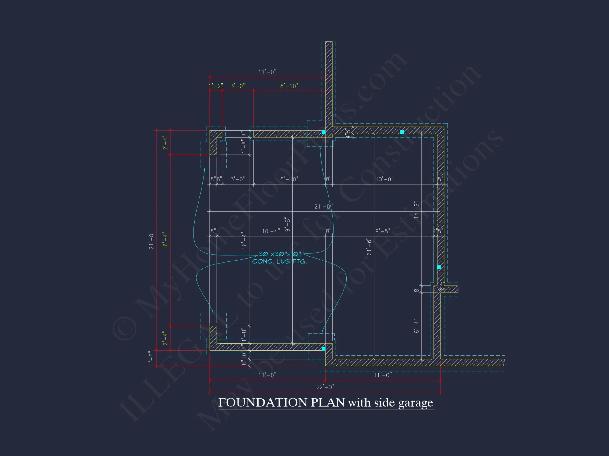 Charming 2-Story house Plan with Bonus Room and CAD Designs