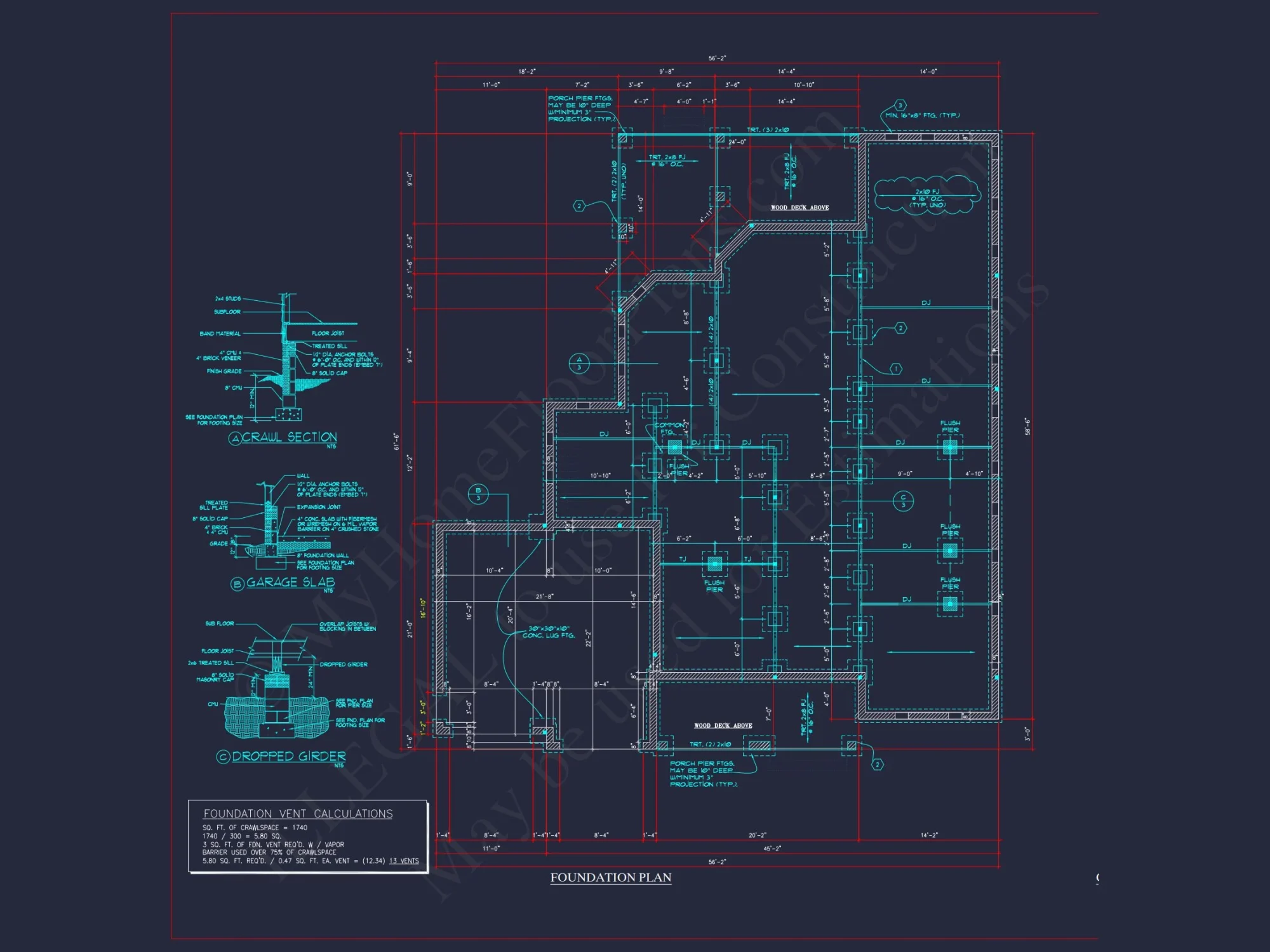 Charming 2-Story house Plan with Bonus Room and CAD Designs