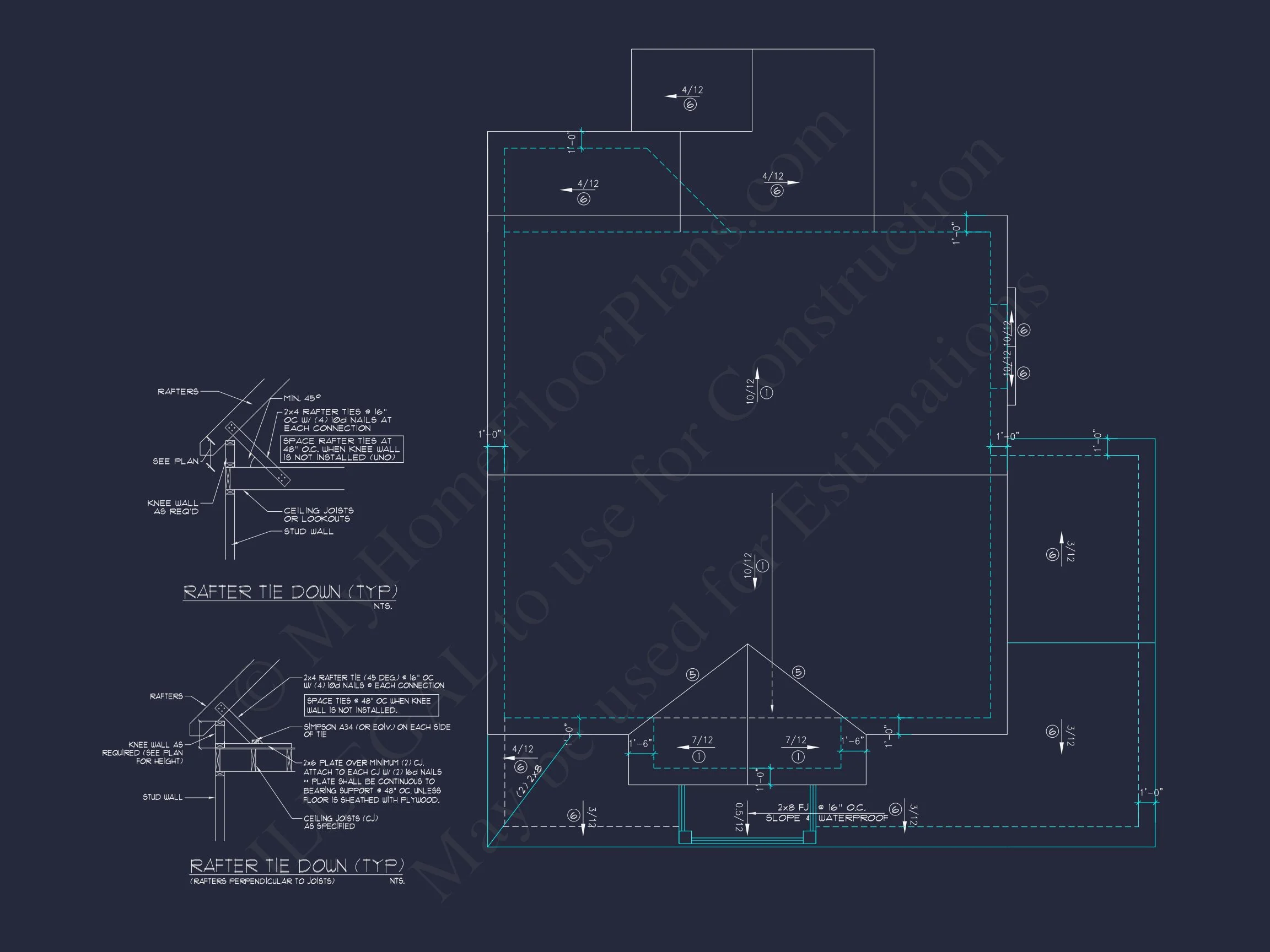 8-1375 HOUSE PLAN -Traditional Colonial Home Plan - 3-Bed, 2.5-Bath, 2,100 SF 25 Modern Craftsman house Plan: 2-Story Floor Plan & CAD Designs