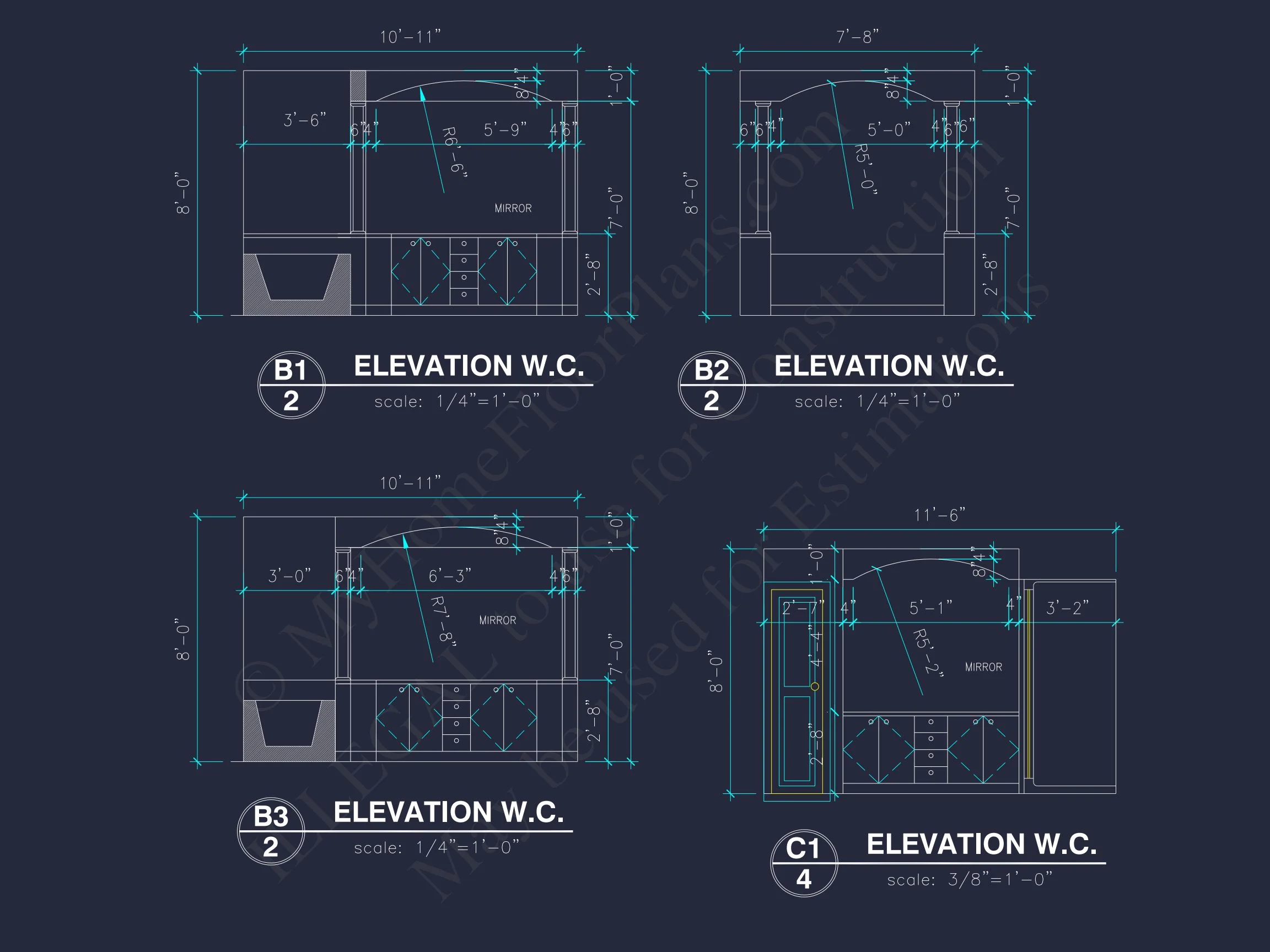 8-1375 HOUSE PLAN -Traditional Colonial Home Plan - 3-Bed, 2.5-Bath, 2,100 SF 22 Modern Craftsman house Plan: 2-Story Floor Plan & CAD Designs