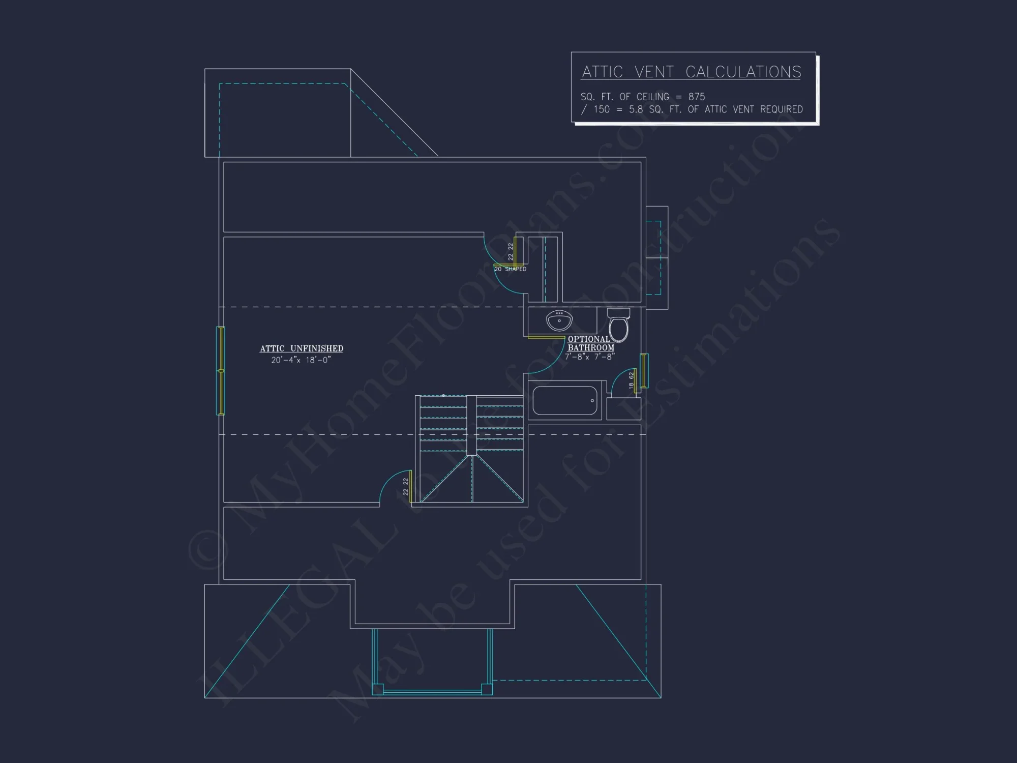 Modern Craftsman house Plan: 2-Story Floor Plan & CAD Designs