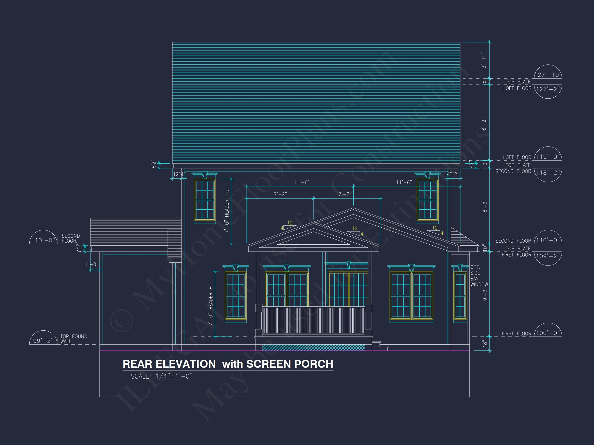 8-1375 HOUSE PLAN -Traditional Colonial Home Plan - 3-Bed, 2.5-Bath, 2,100 SF 4 Modern Craftsman house Plan: 2-Story Floor Plan & CAD Designs