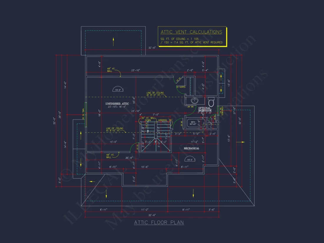 Modern house Design with 2-Story Floor Plan and CAD Blueprints