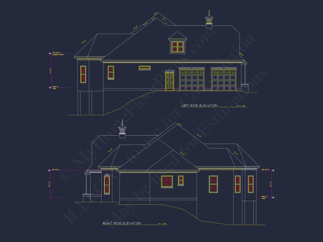 Charming house Plan with Spacious Floor Plan and CAD Designs