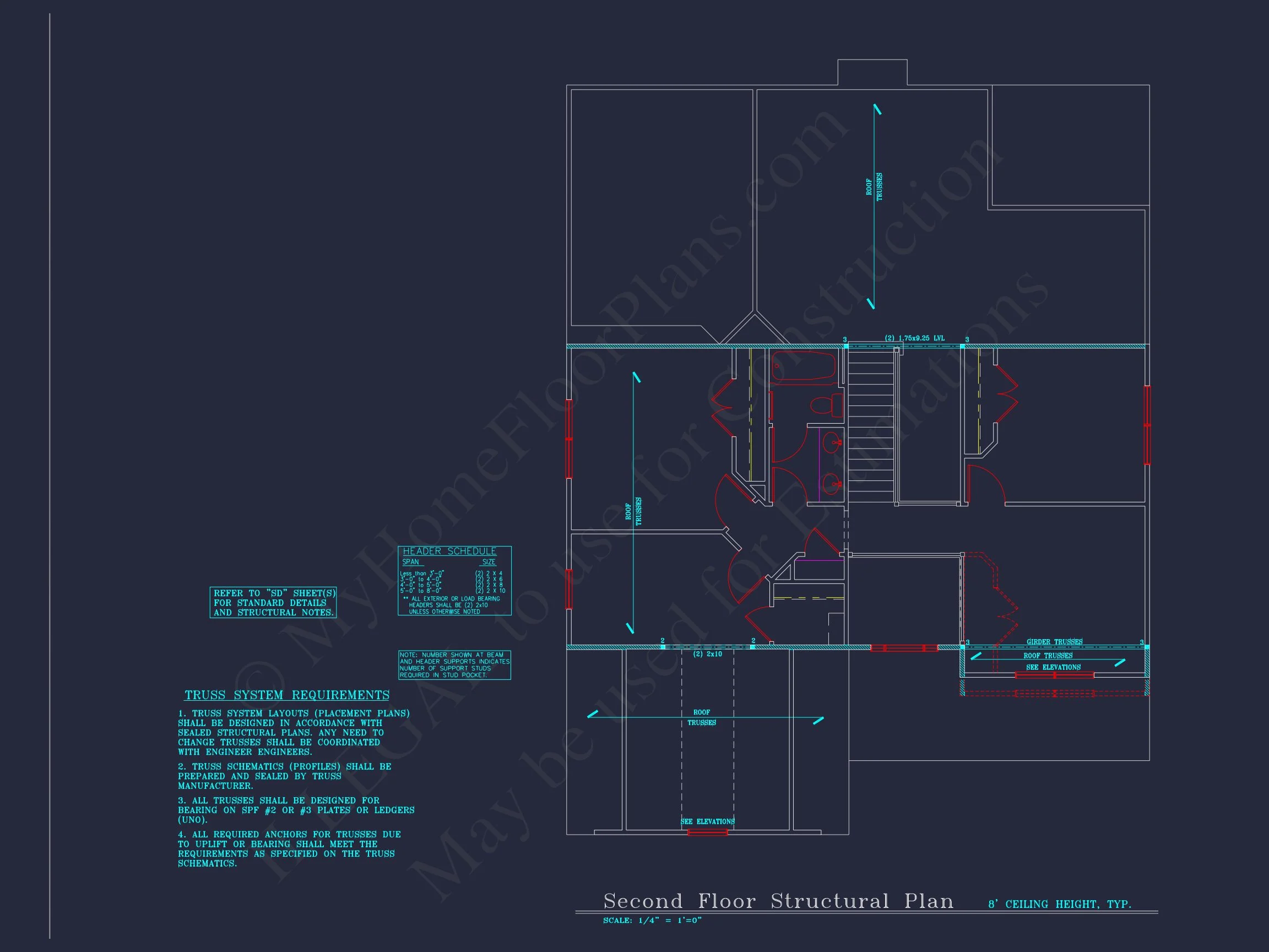 8-1330 HOUSE PLAN -Traditional Colonial Home Plan - 4-Bed, 2.5-Bath, 2,424 SF 16 Modern Suburban house Plan with 4 Bedrooms and Spacious Layout