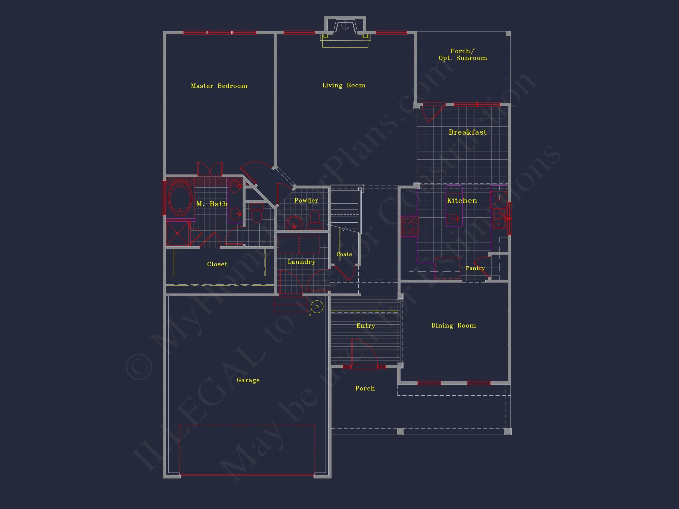 8-1330 HOUSE PLAN -Traditional Colonial Home Plan - 4-Bed, 2.5-Bath, 2,424 SF 5 Modern Suburban house Plan with 4 Bedrooms and Spacious Layout